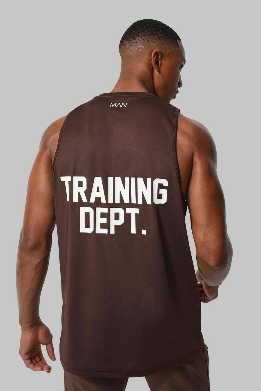 Chocolate Man Active Training Dept Performance Hemd image number 1