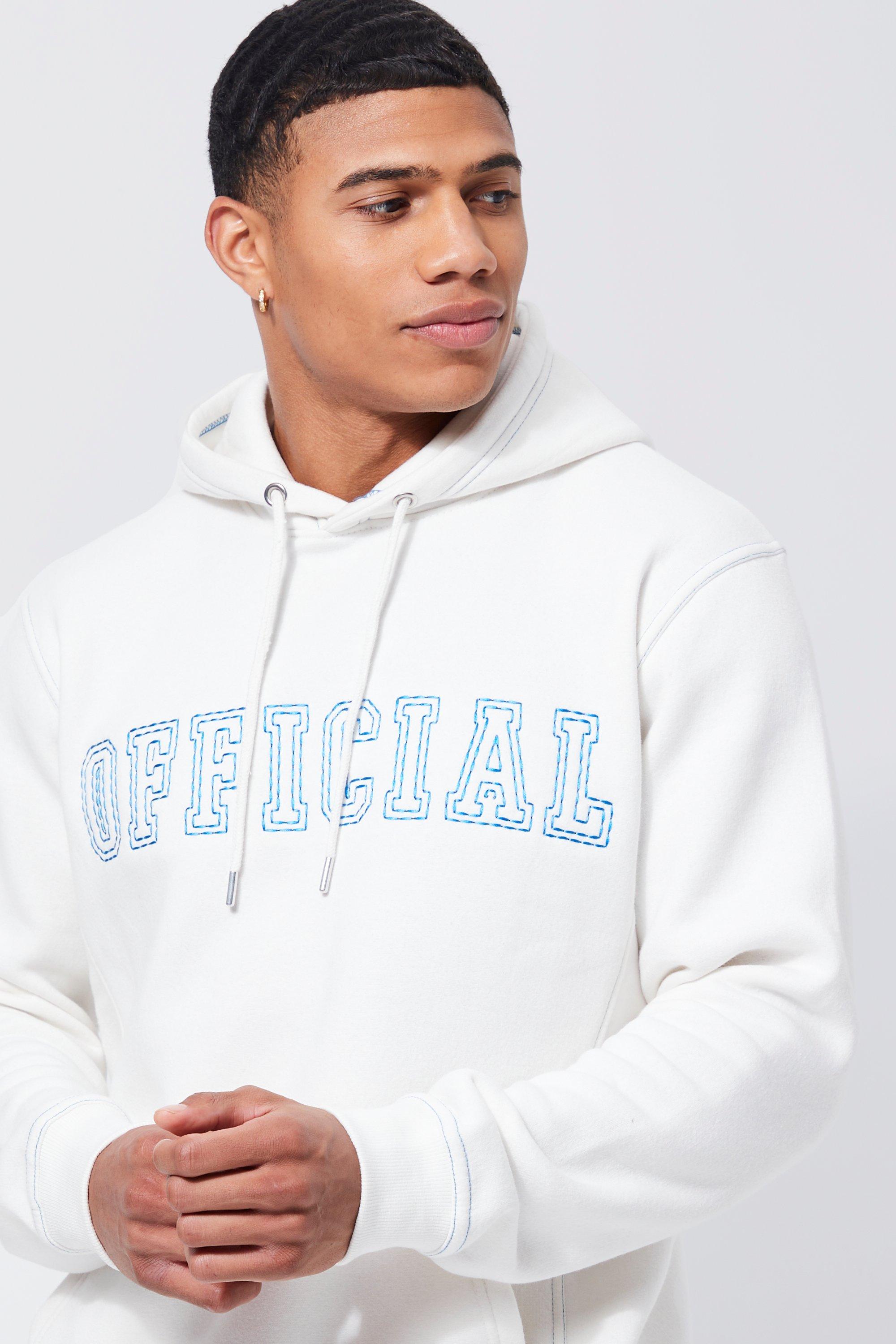 Mens hot sale stitch hoodie