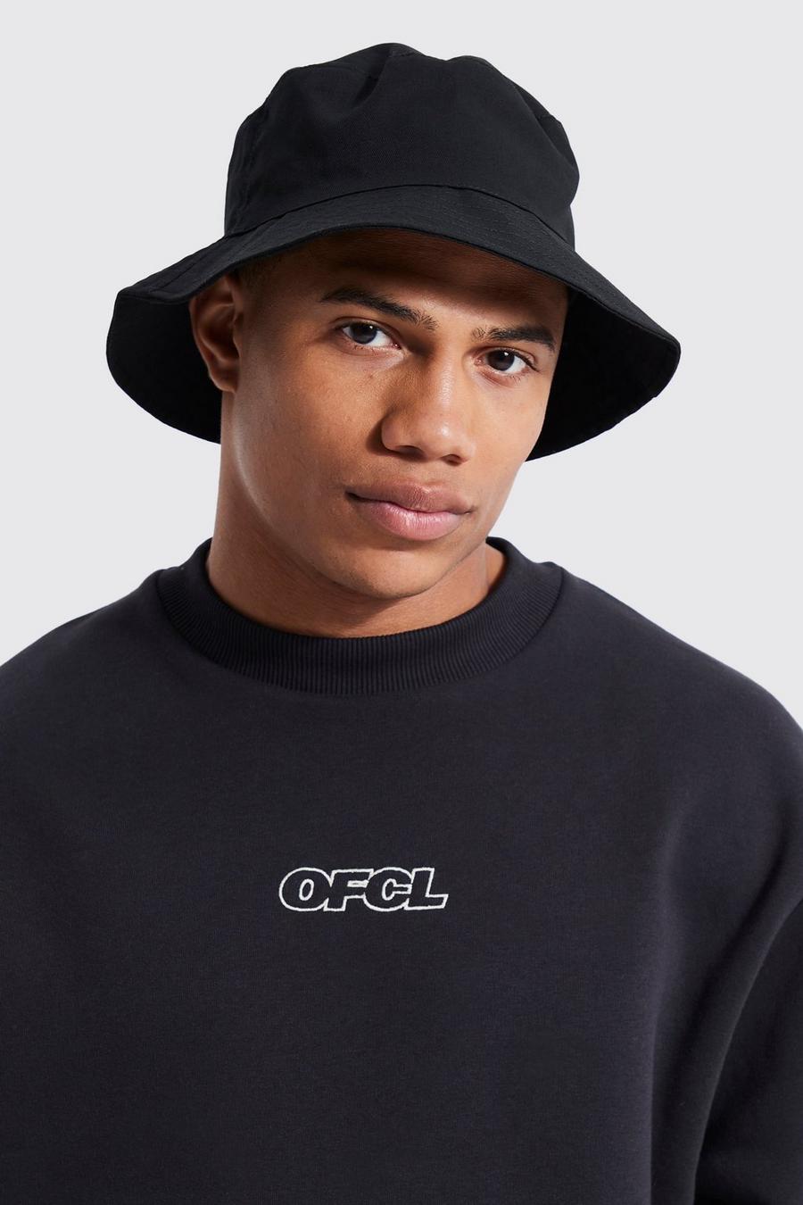 Black Essential Bucket Hat