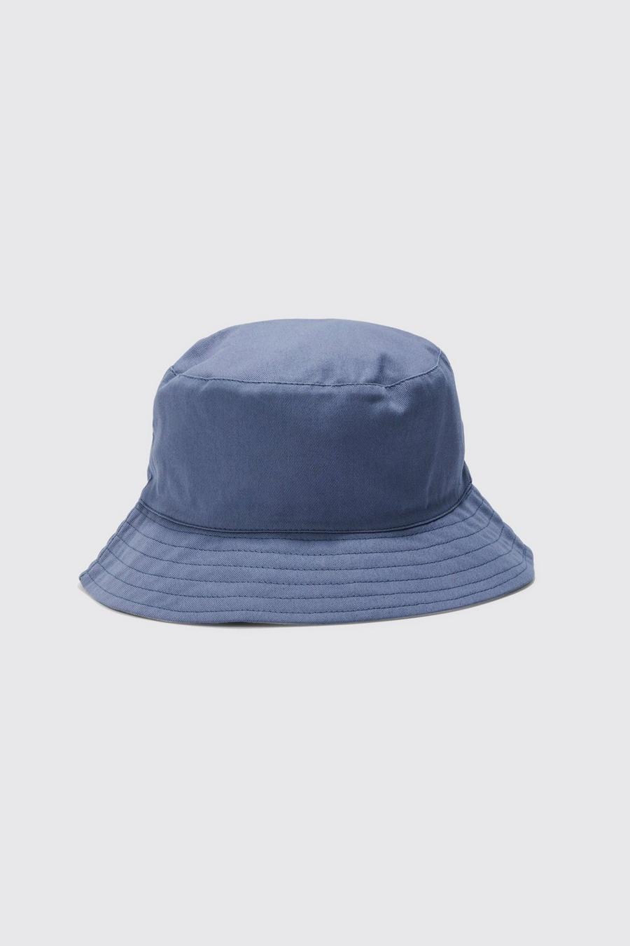 Grey Reversible Bucket Hat