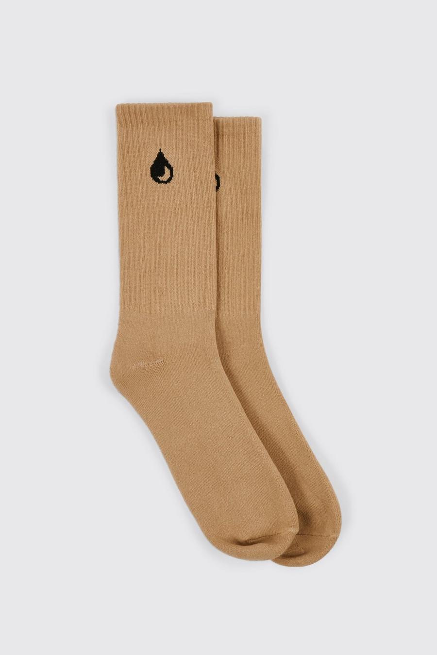 Camel Drip Sports Sock image number 1