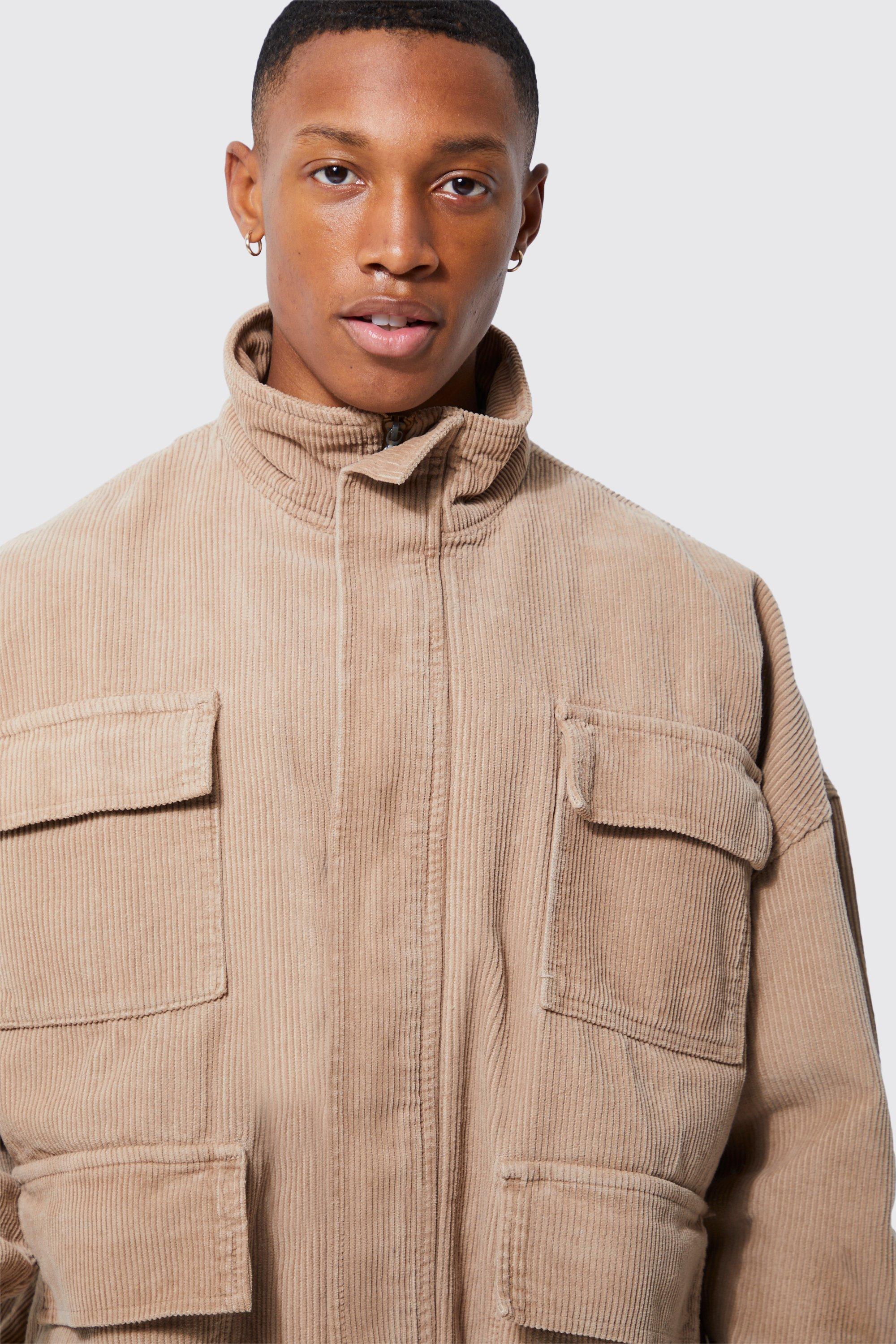 Oversized sale corduroy jacket