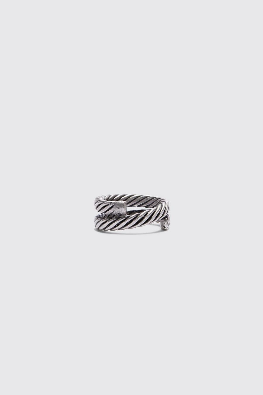Silver Braided Ring image number 1