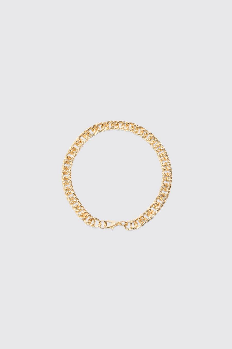Gold metallizzato Chunky Chain Bracelet image number 1