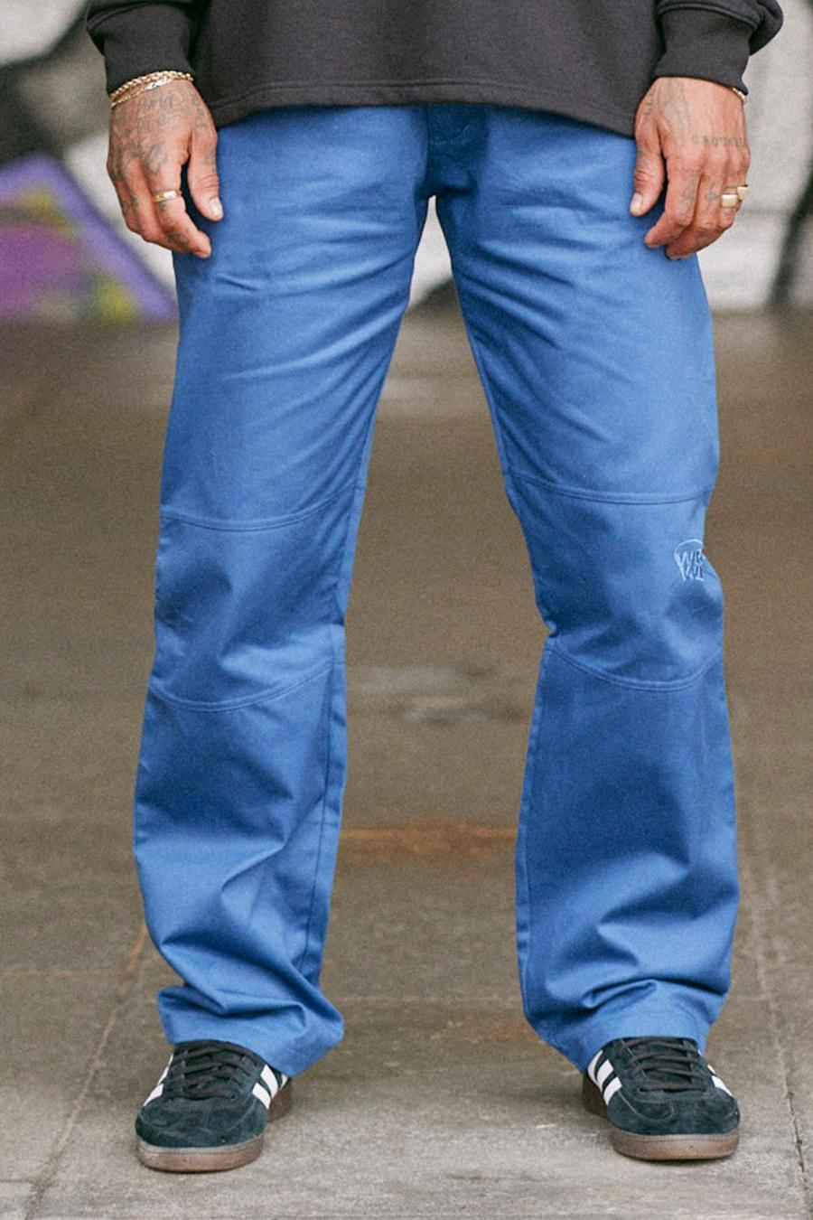 Pantalon ample, Navy image number 1