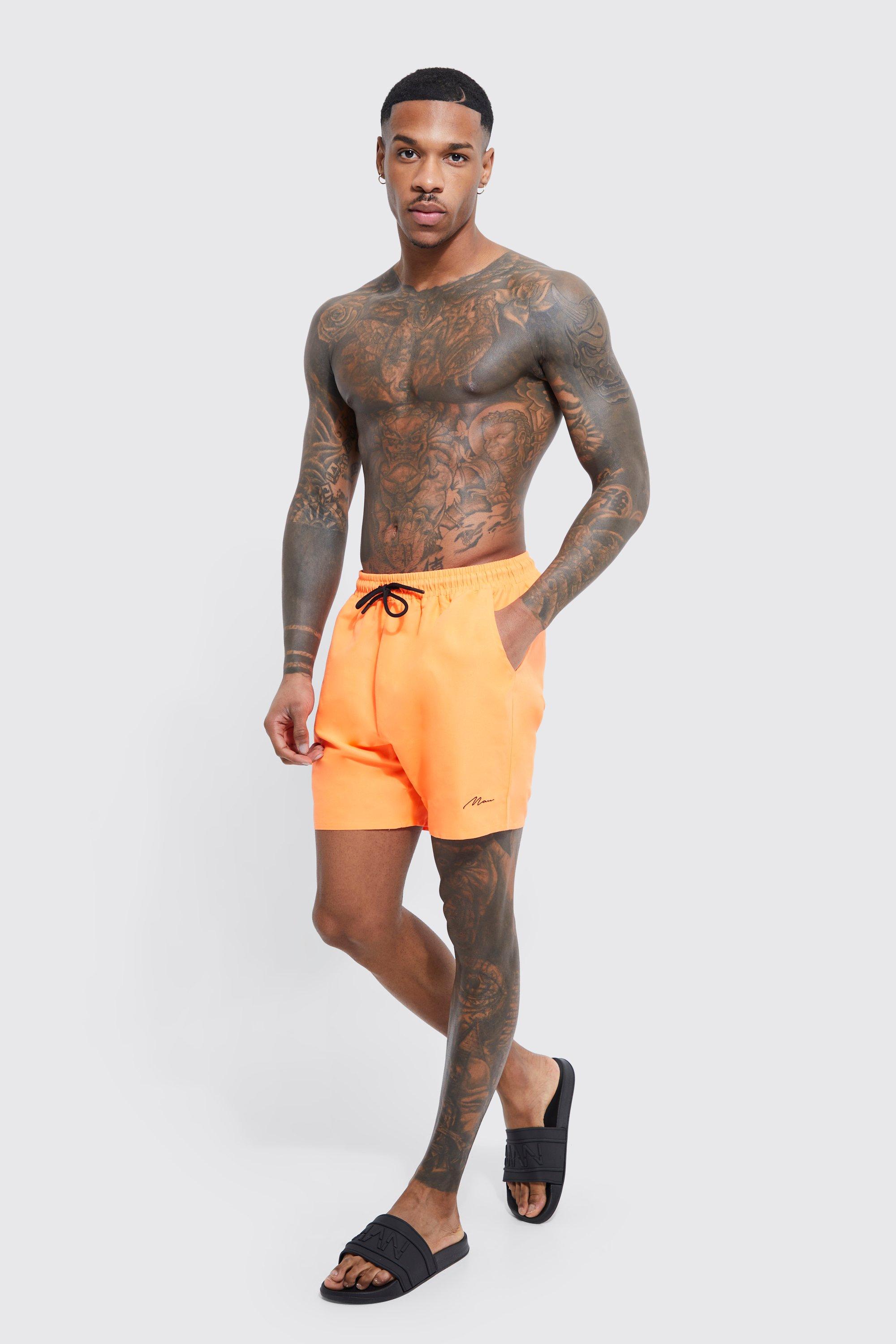 Original Man Mid Length Swim Shorts