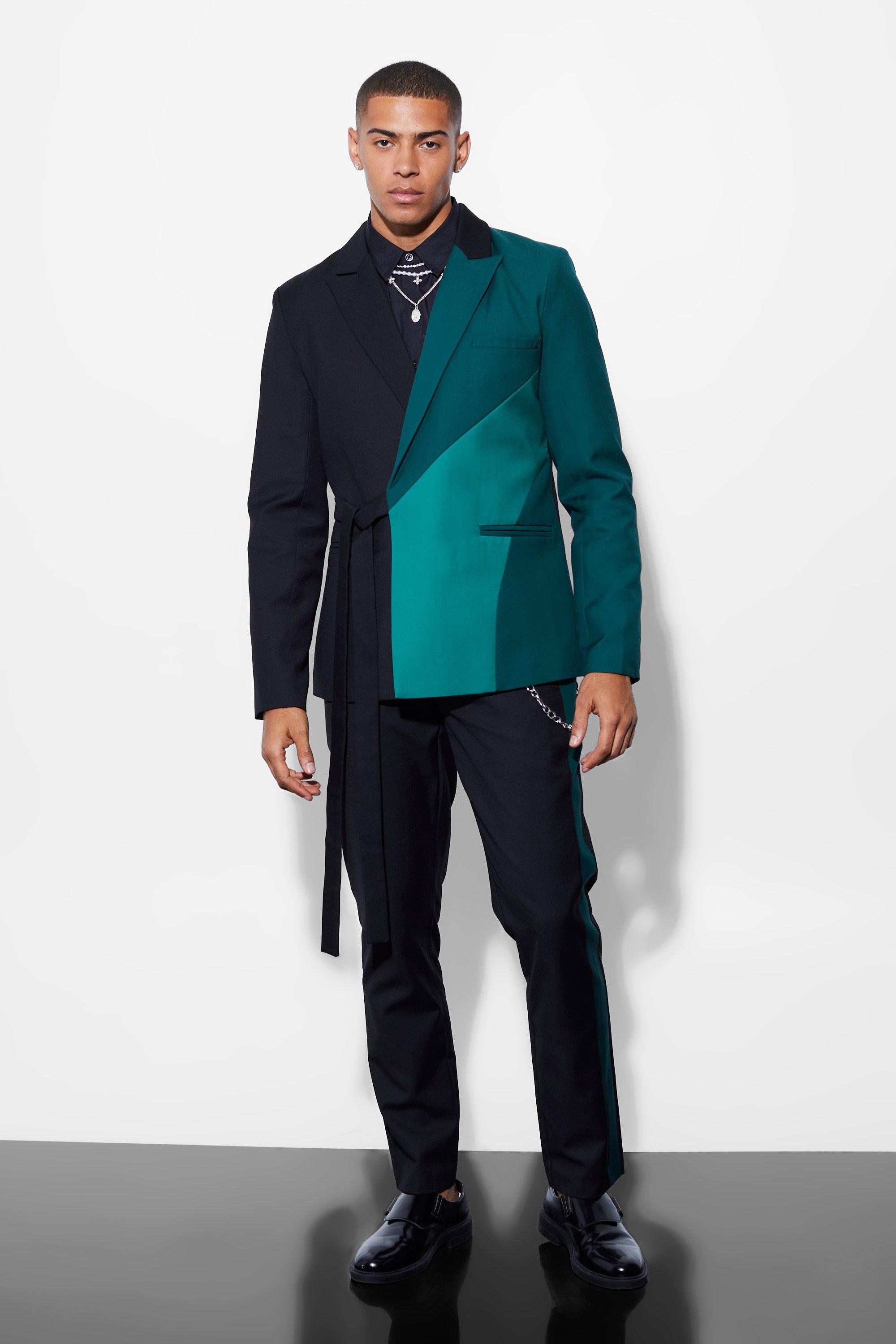 Wrap store suit jacket