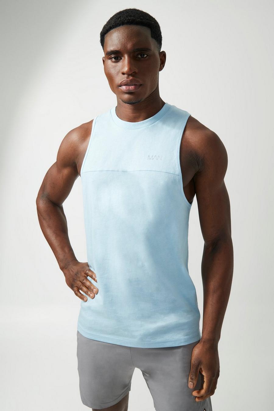 Light blue Man Active X Andrei Tank image number 1