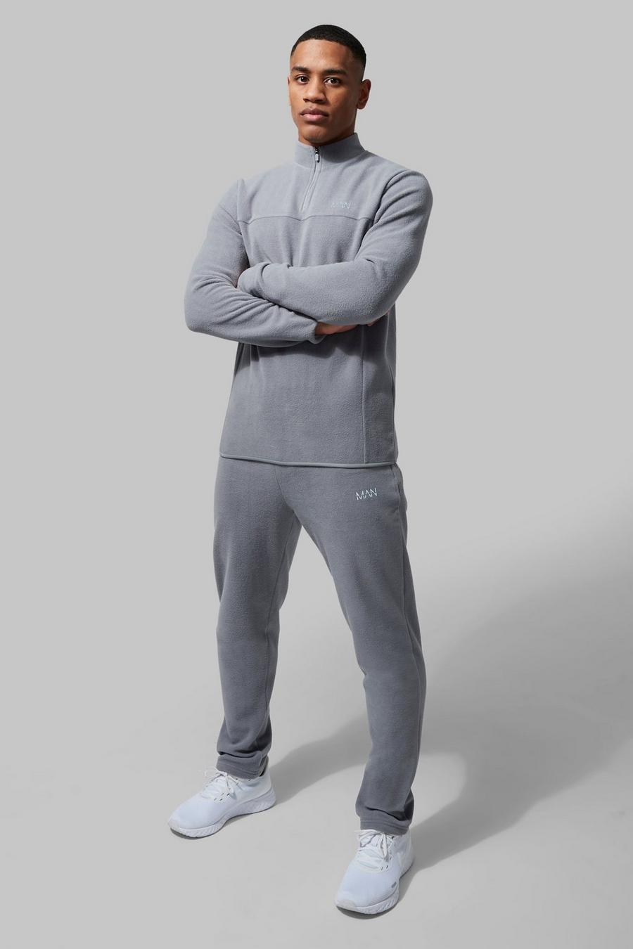 Grey Man Active Polar Fleece Tracksuit