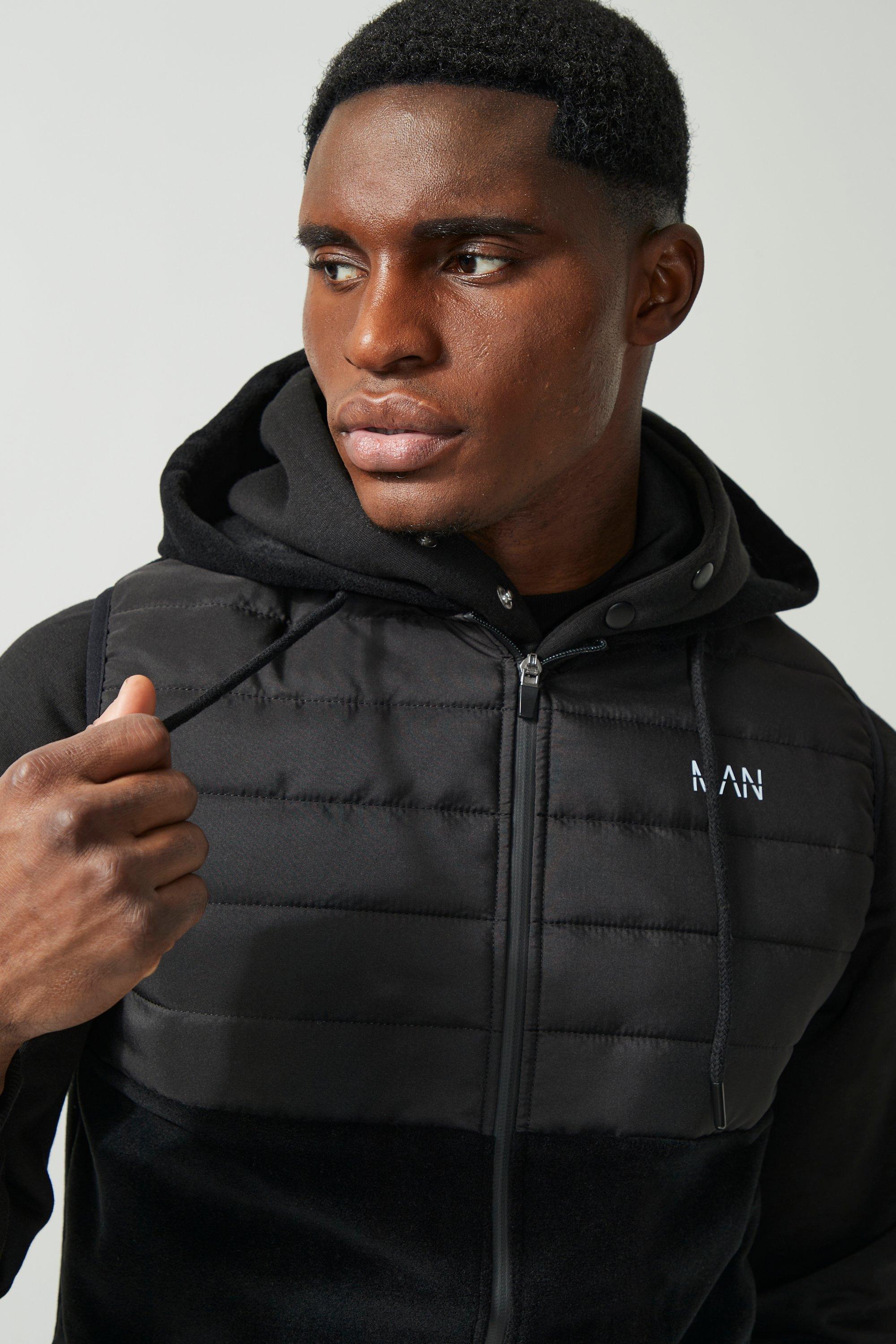 Veste sport best sale homme sans capuche