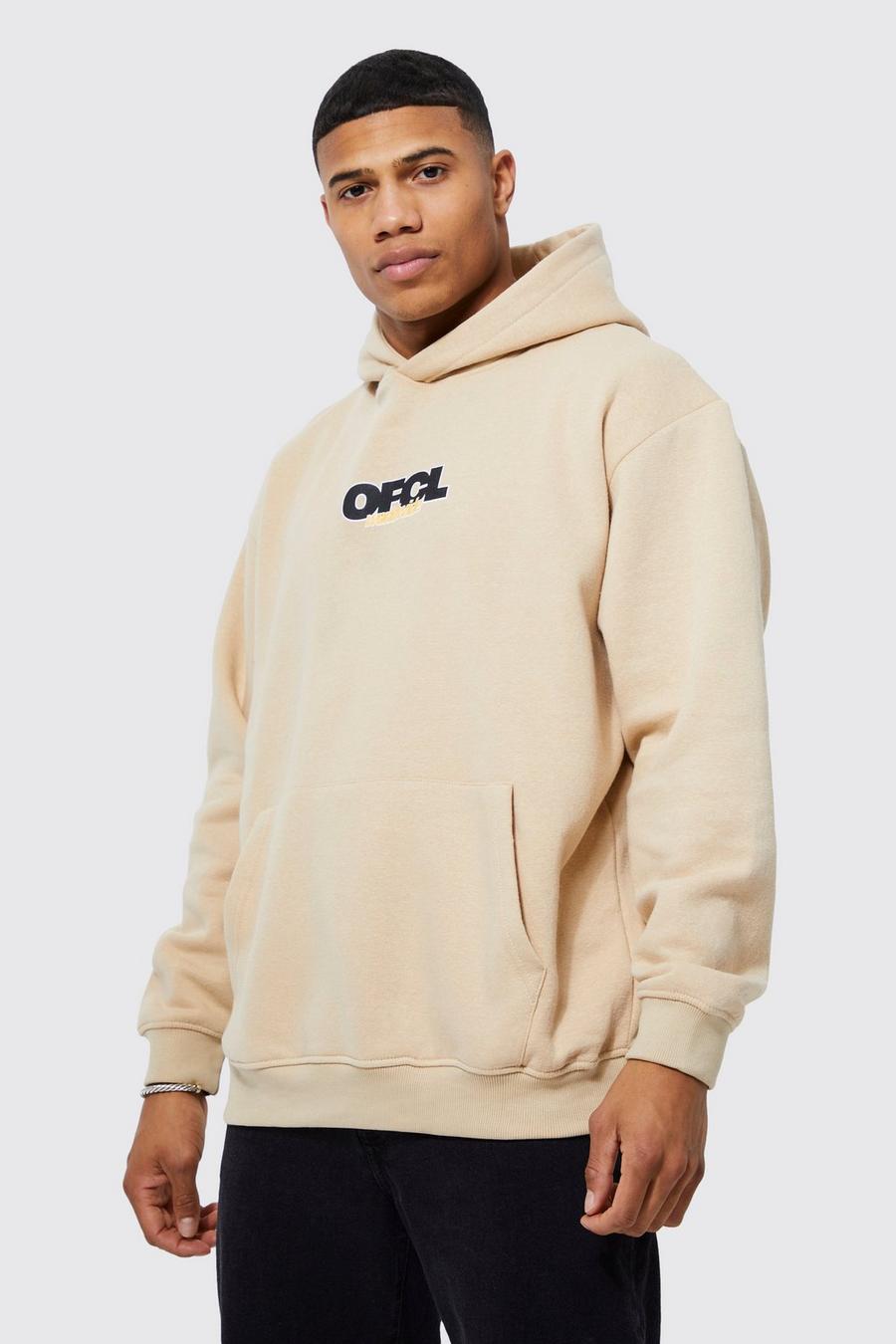 Sand Ofcl Oversized Hoodie image number 1