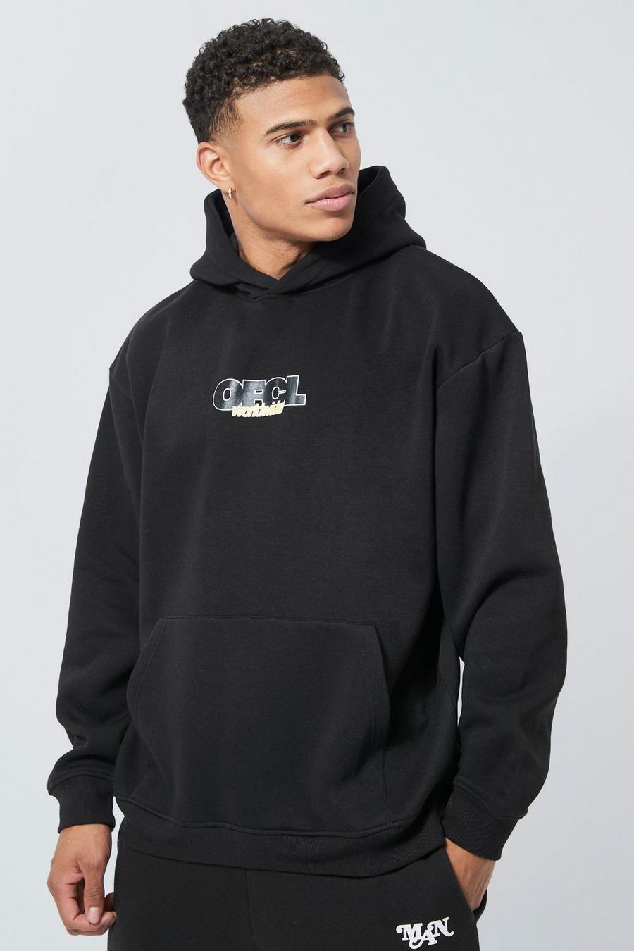 Black Ofcl Oversized Hoodie image number 1