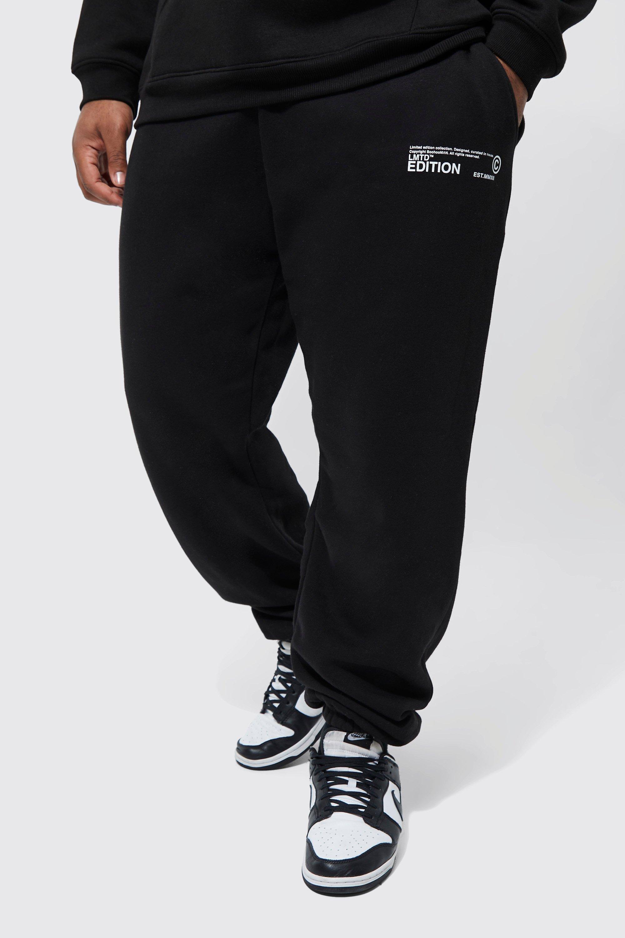 Boohooman loose fit joggers hot sale