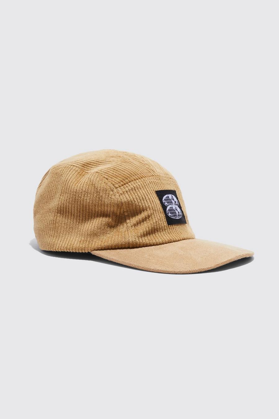 Taupe Skate Cord Cap image number 1