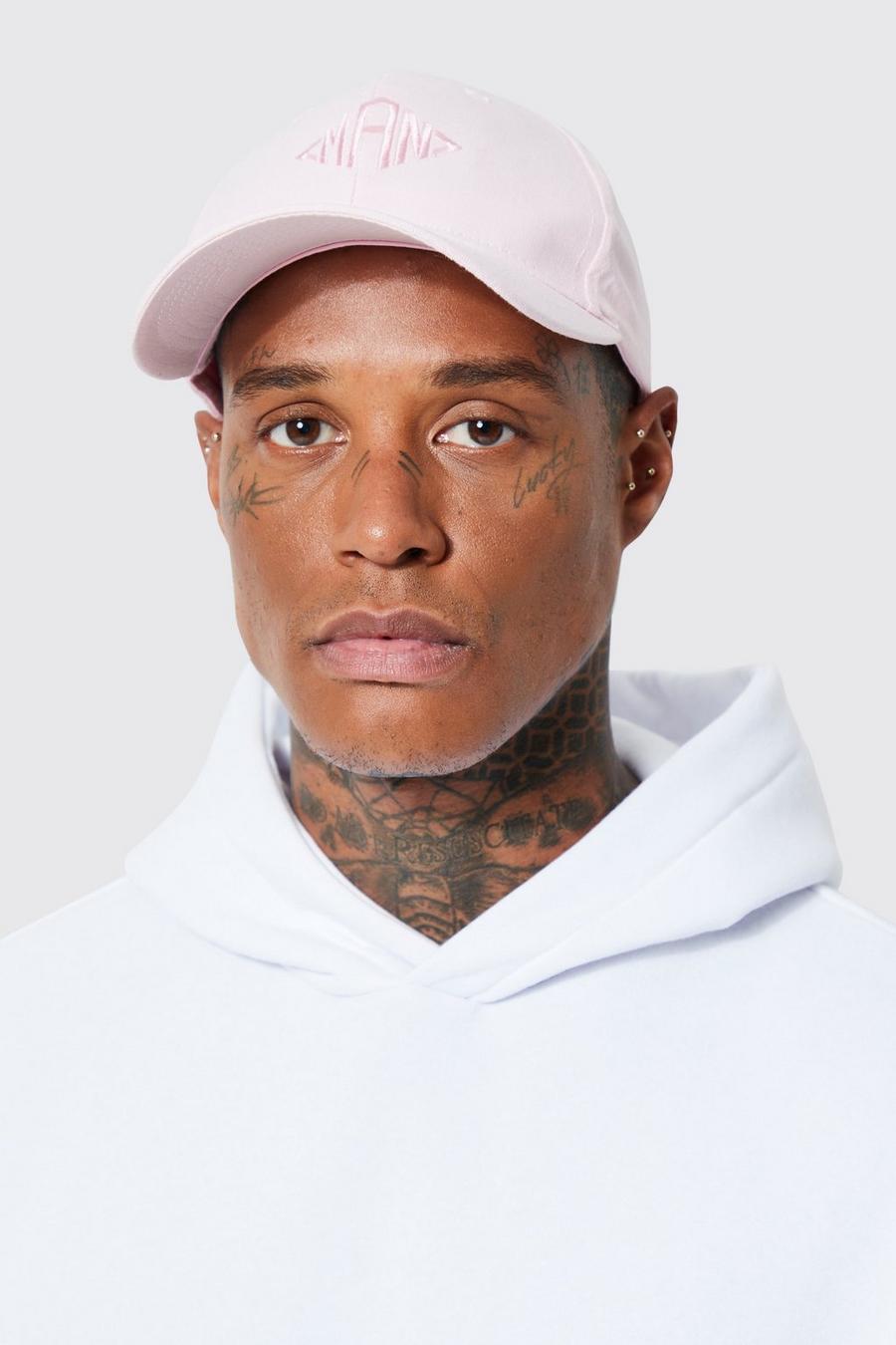Pink Man Embroidered Cap image number 1