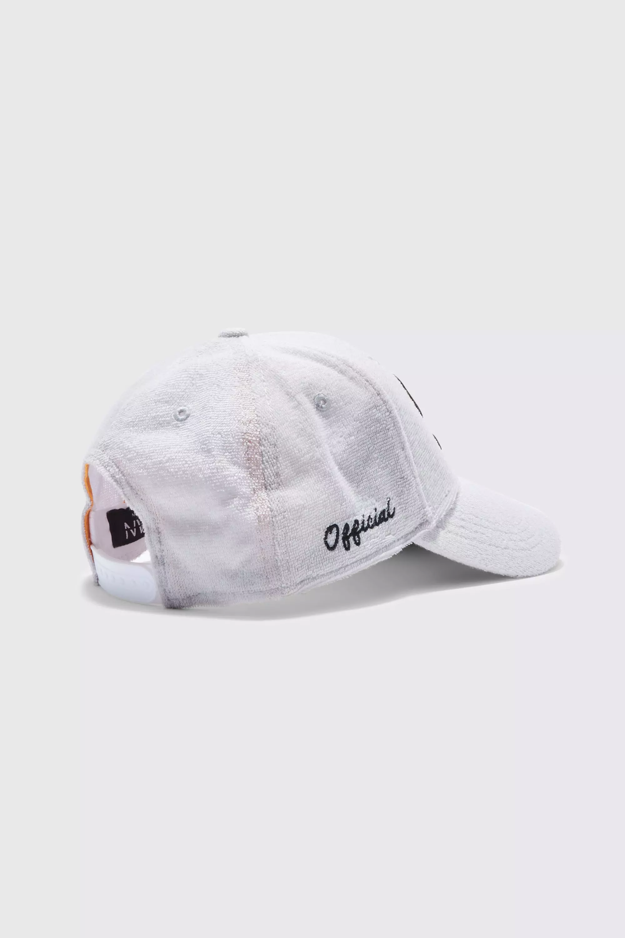 Grey Varsity Badge Towelling Cap alternative image