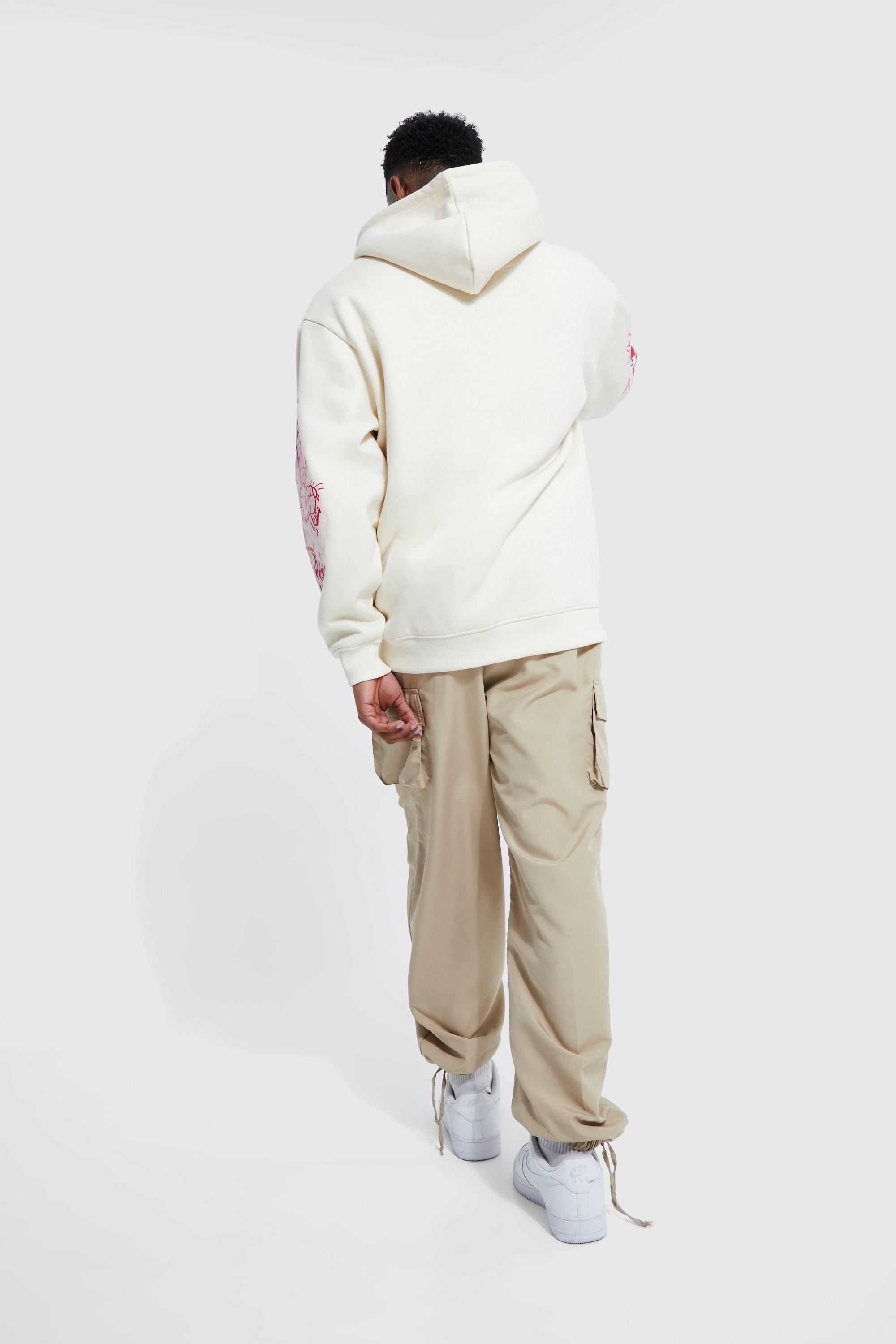 Tommy Jeans Plus ZIP THRU HOODIE - Fleece jacket - ecru/off-white