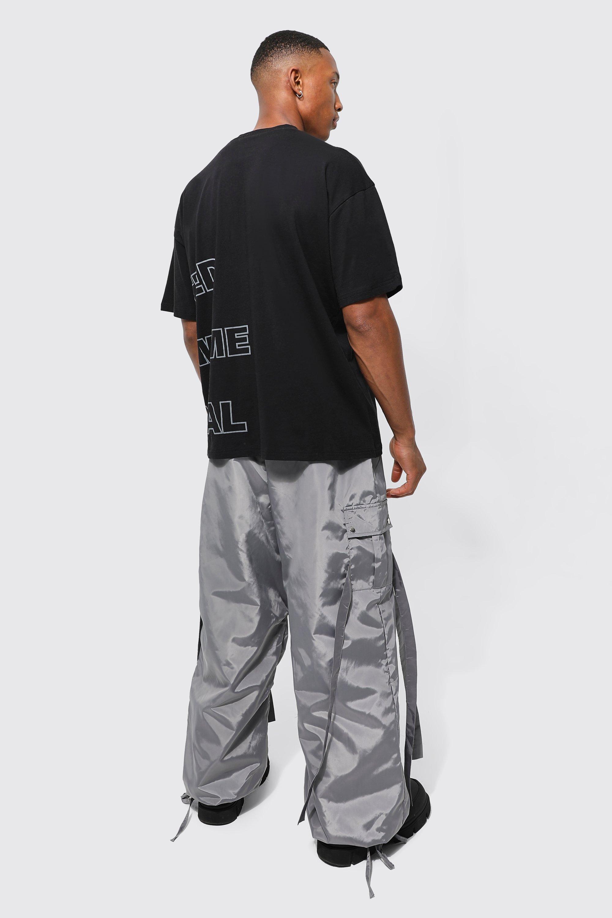 Boohoo clearance reflective pants