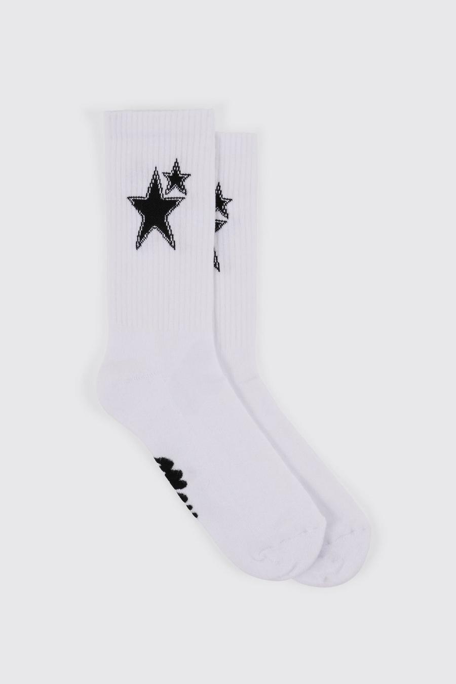 White Star Intarsia Sports Socks image number 1