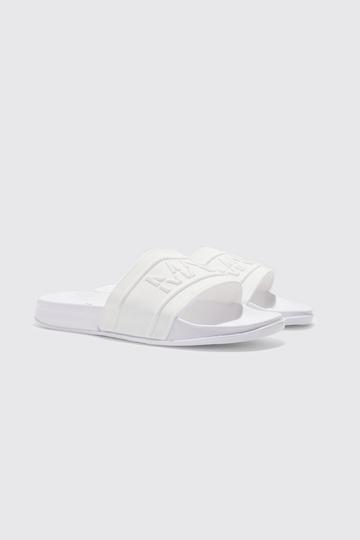 Man Dash Slippers white