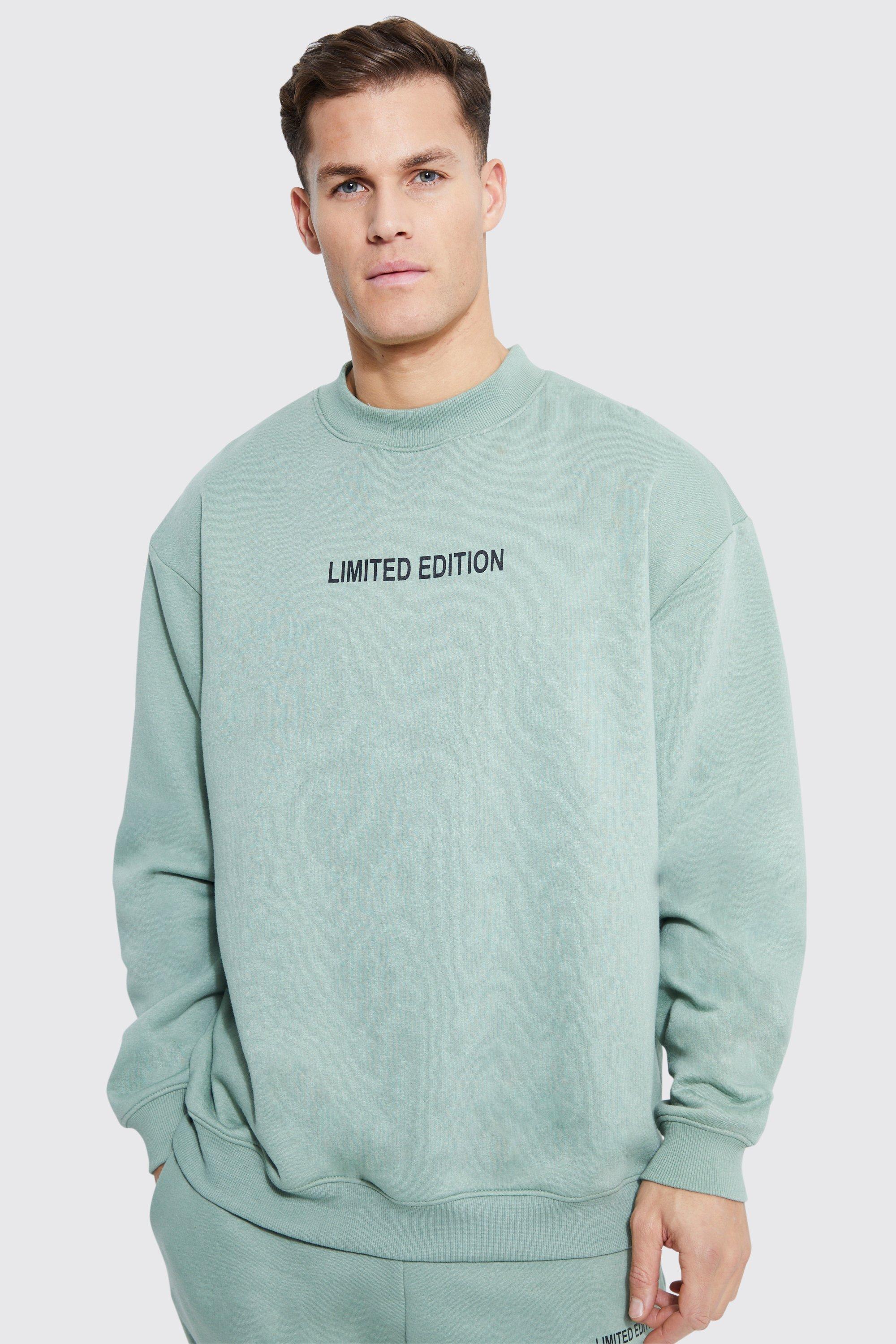 Tall Oversize Man Sweatshirt Trainingsanzug boohoo DE