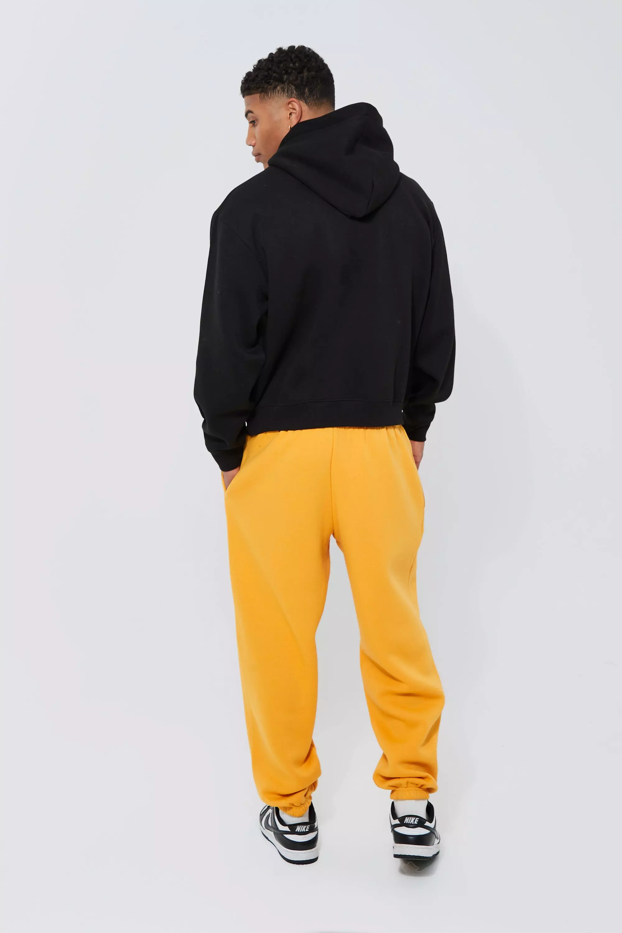 Yellow Basic Oversized Jogger alternative image