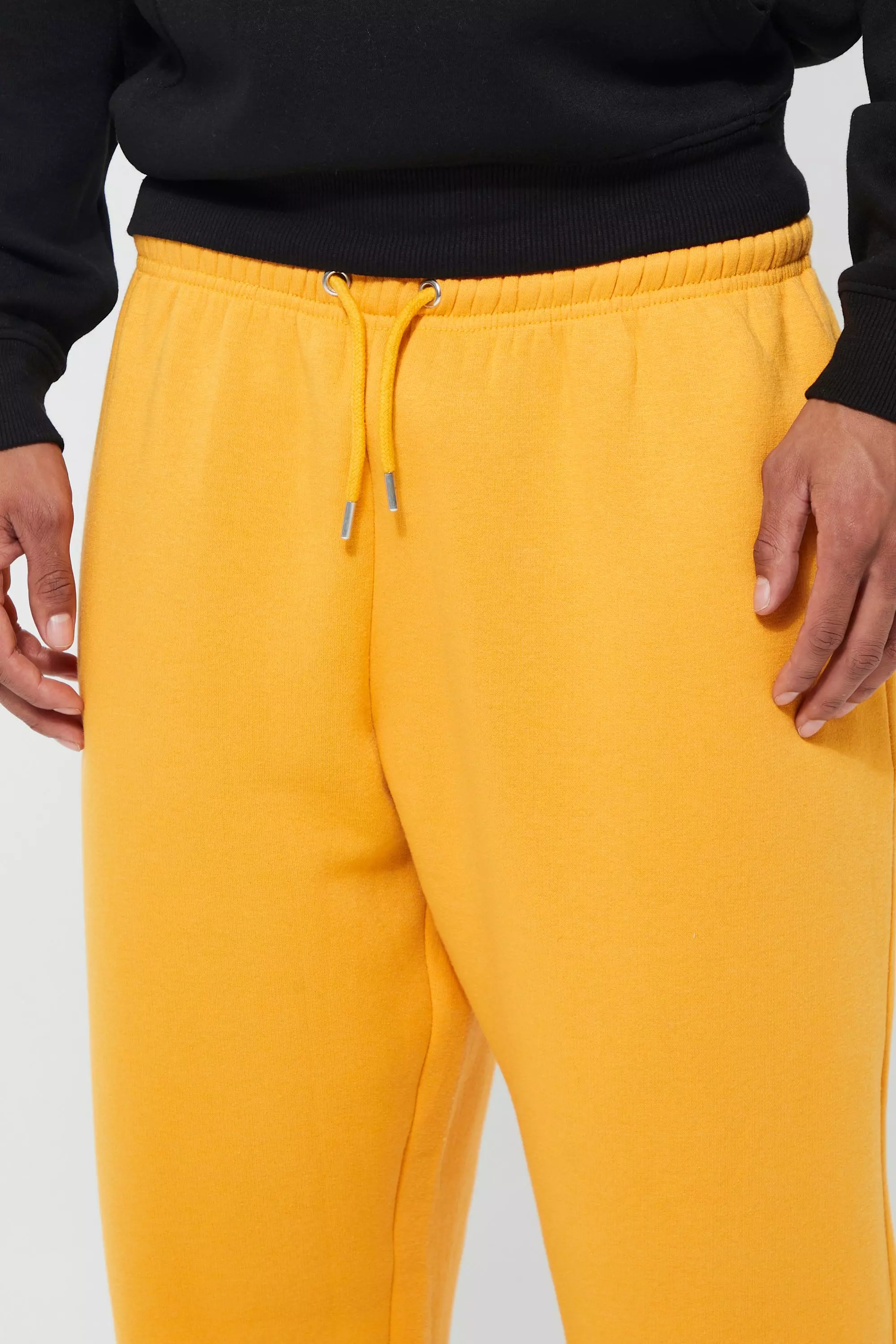 Yellow Basic Oversized Jogger alternative image