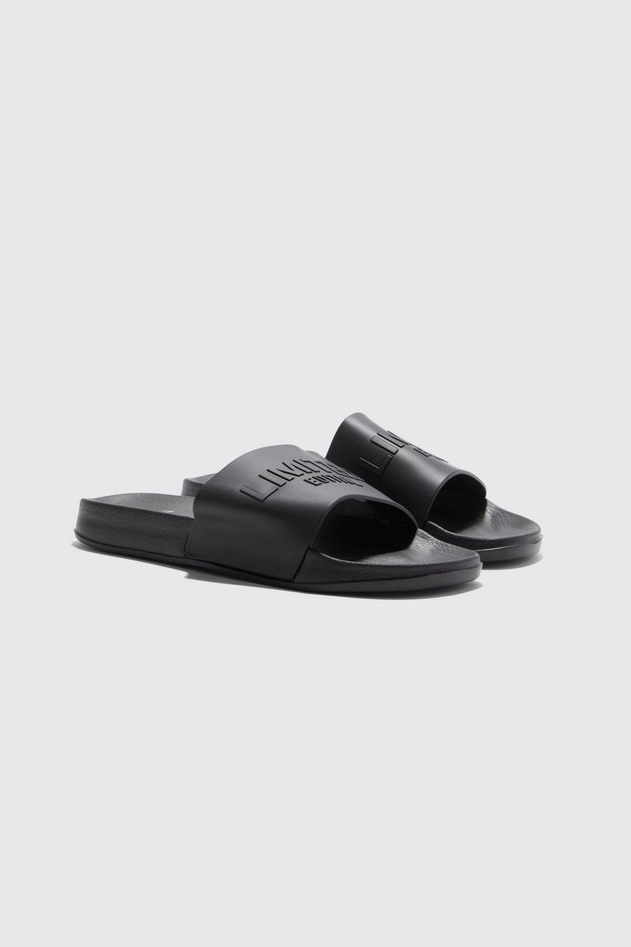 Sandalias Limited con relieve, Black image number 1