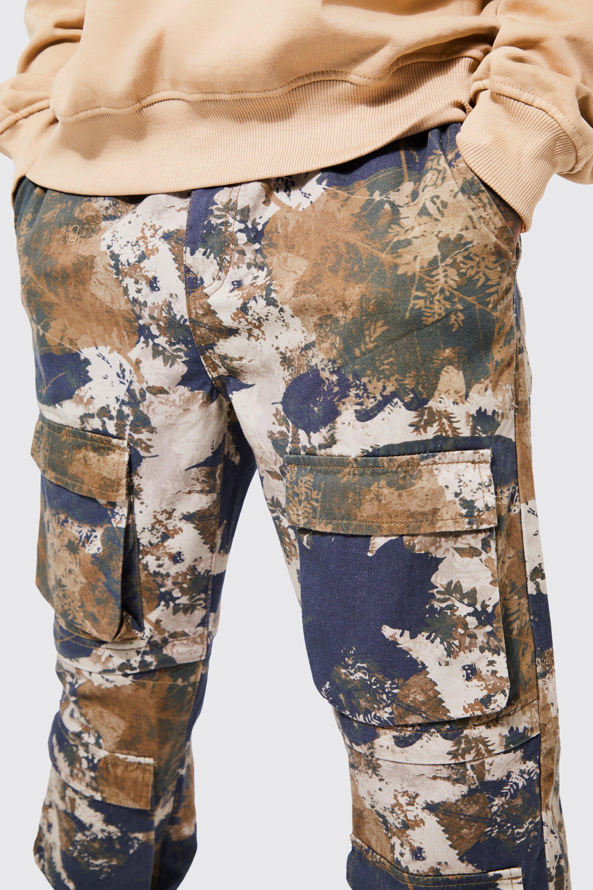 PacSun Black Multi Pocket Straight Cargo Pants