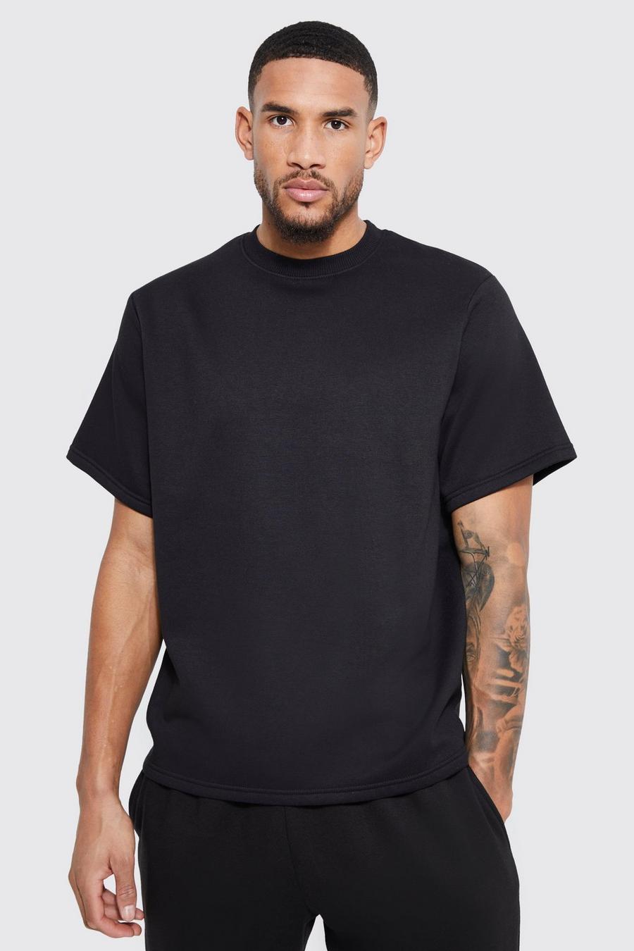 Tall T-Shirt Sweatshirt, Black image number 1