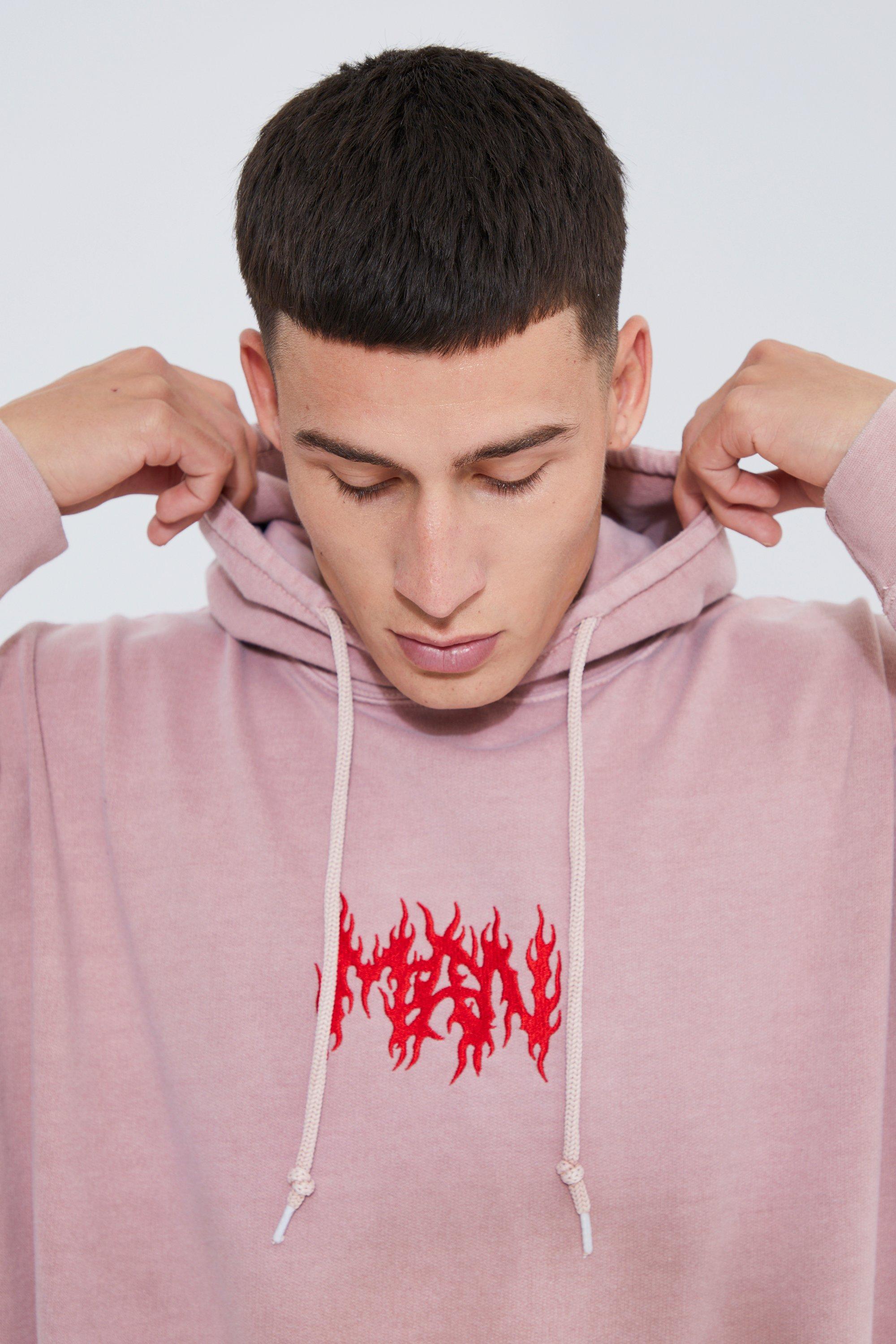 Pink guy hoodie online