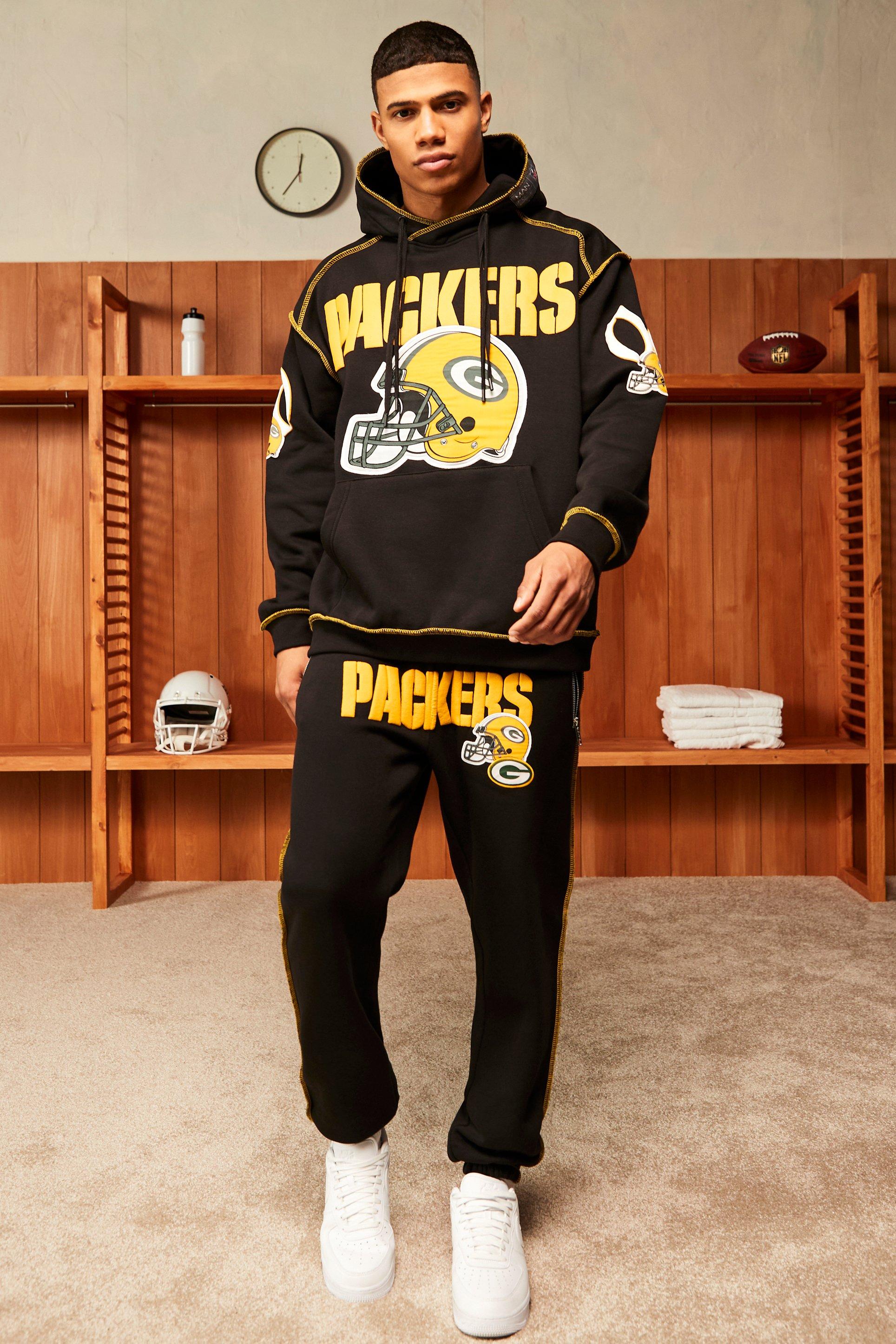 Nfl Packers Applique Badge Joggers boohoo