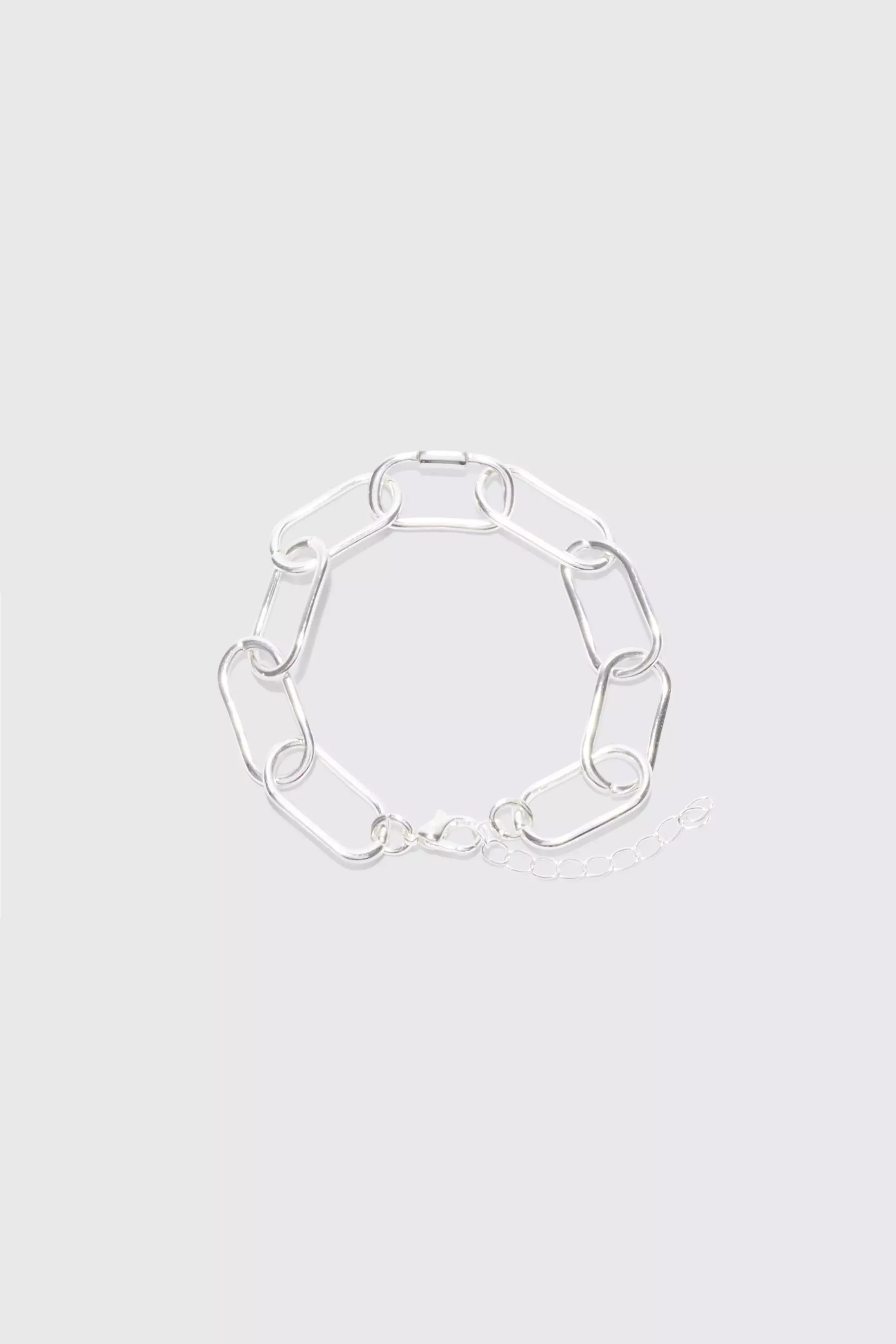 Silver Chunky Link Bracelet alternative image
