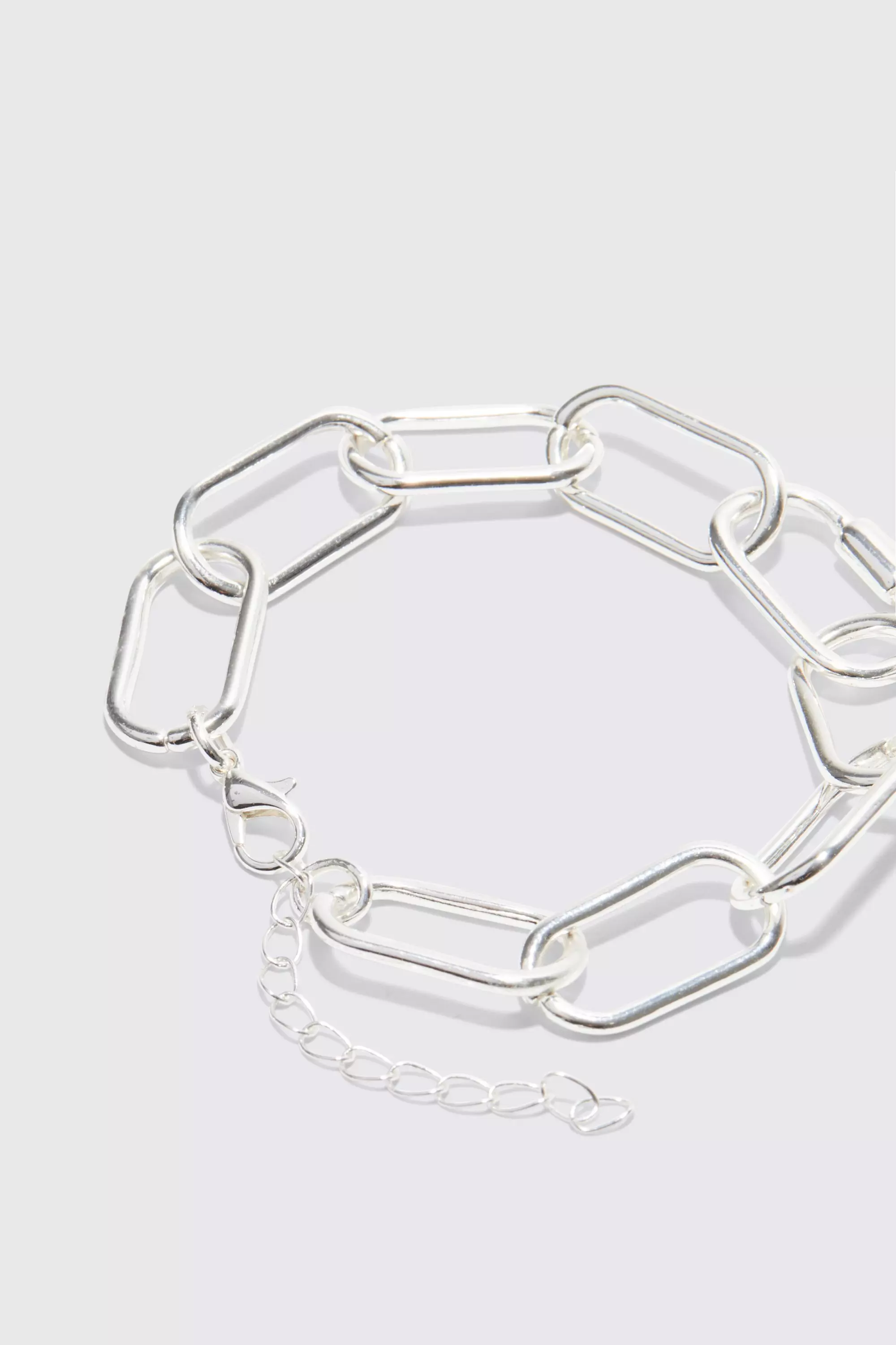 Silver Chunky Link Bracelet alternative image
