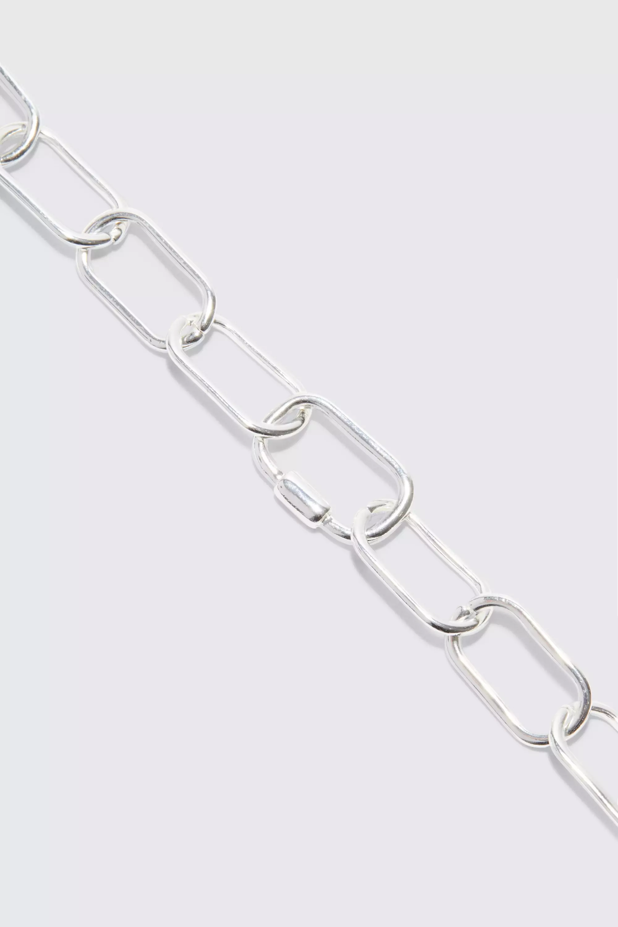 Silver Chunky Link Bracelet alternative image