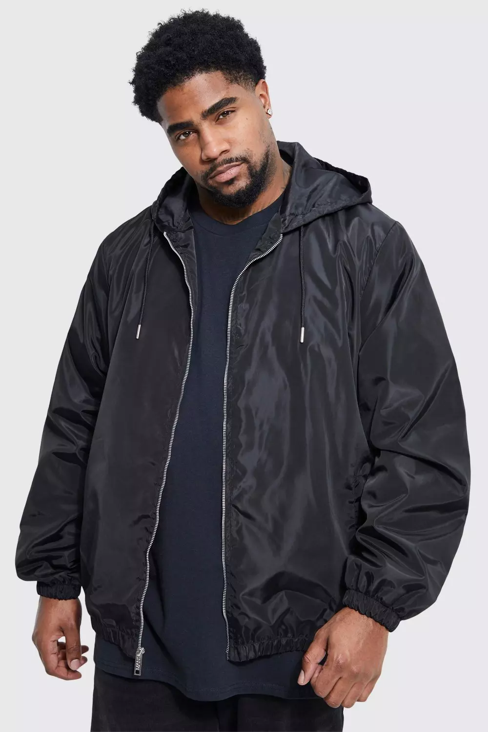 Mens black clearance cagoule