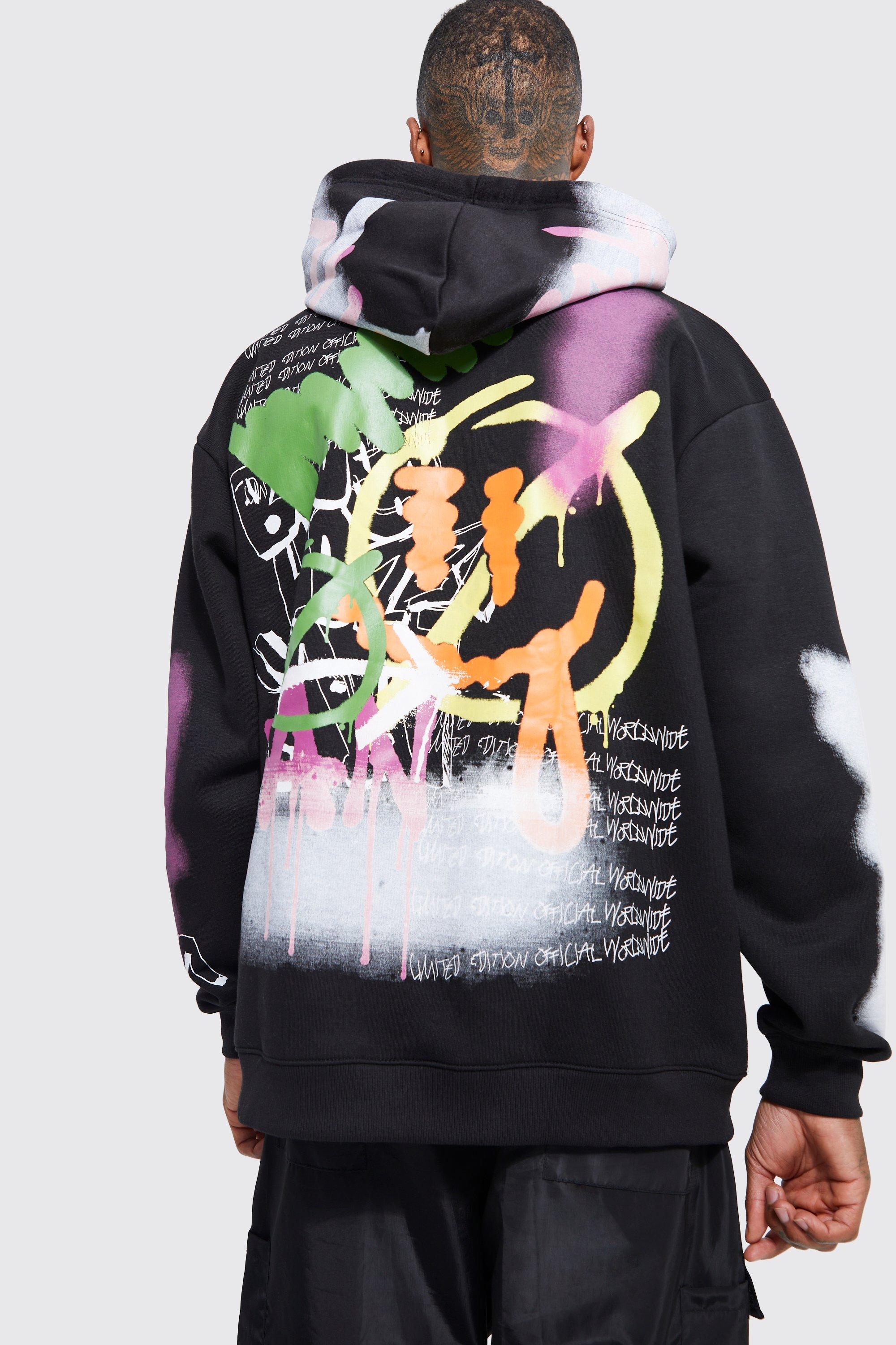 Rainbow sales worldwide hoodie