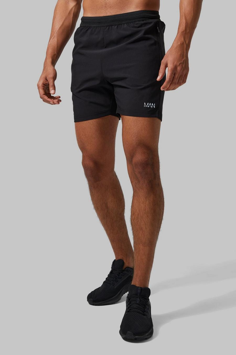 Man Active Performance-Shorts, Black image number 1