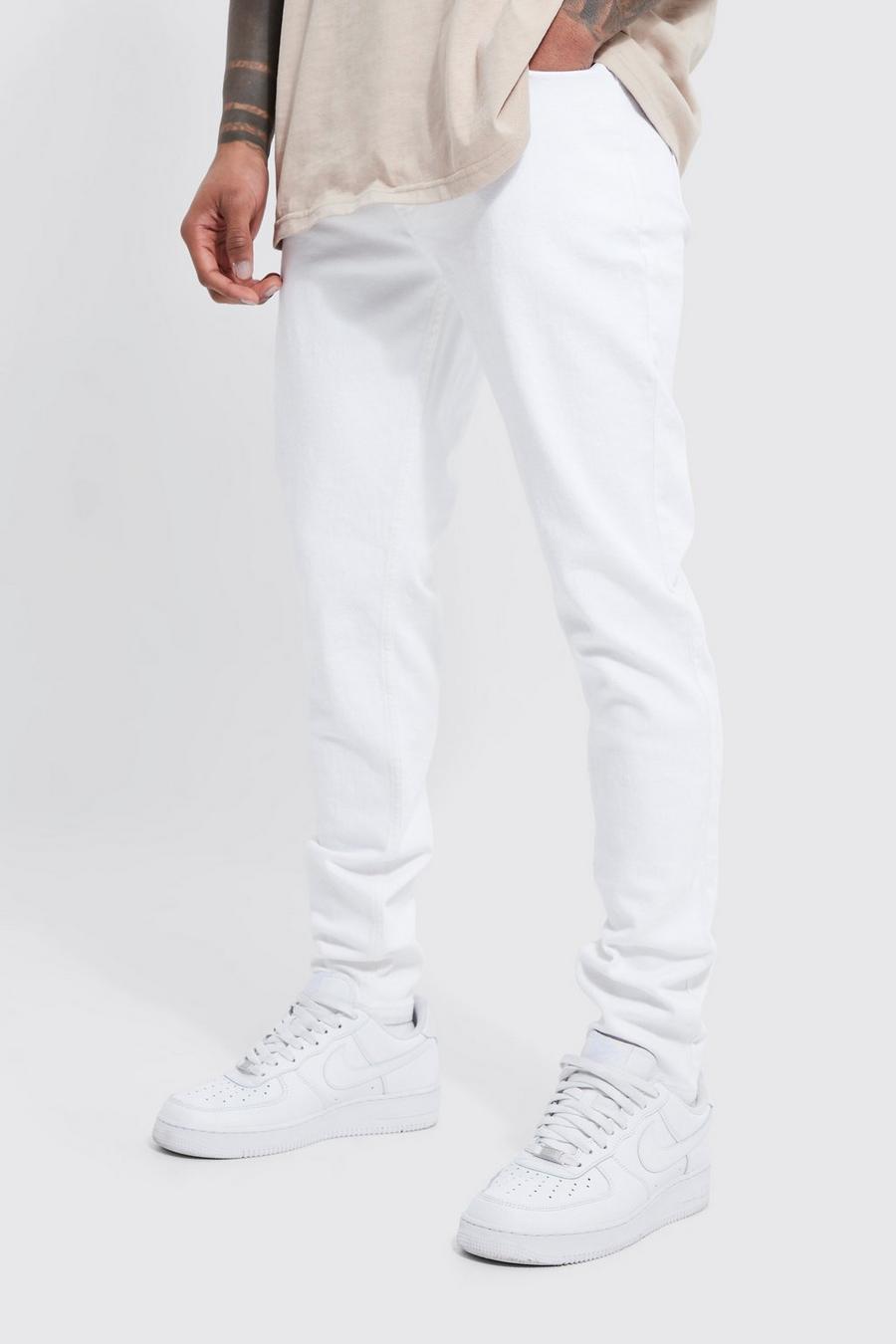 White Skinny Stretch Jean image number 1