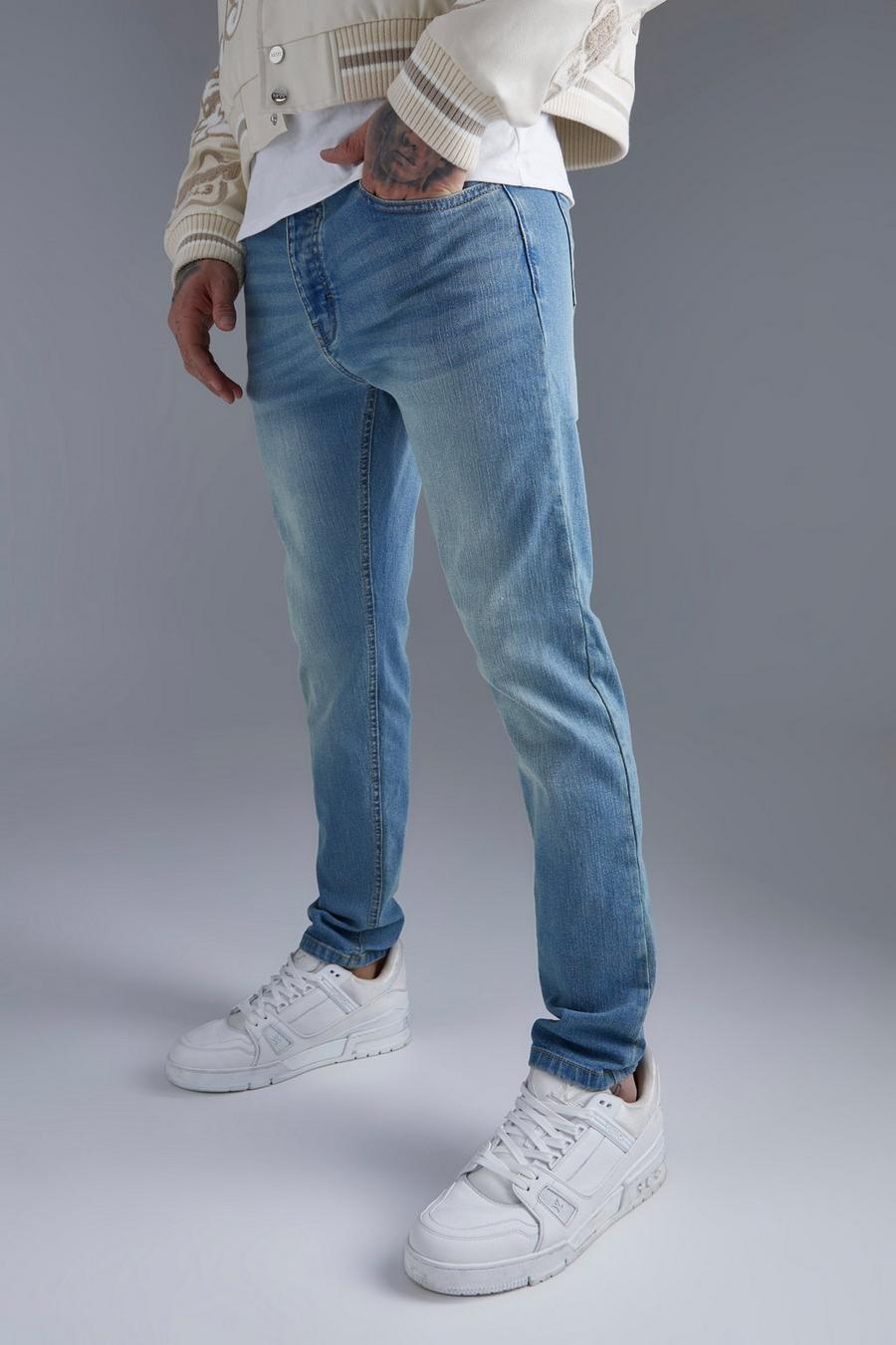 Jean skinny stretch, Antique blue image number 1