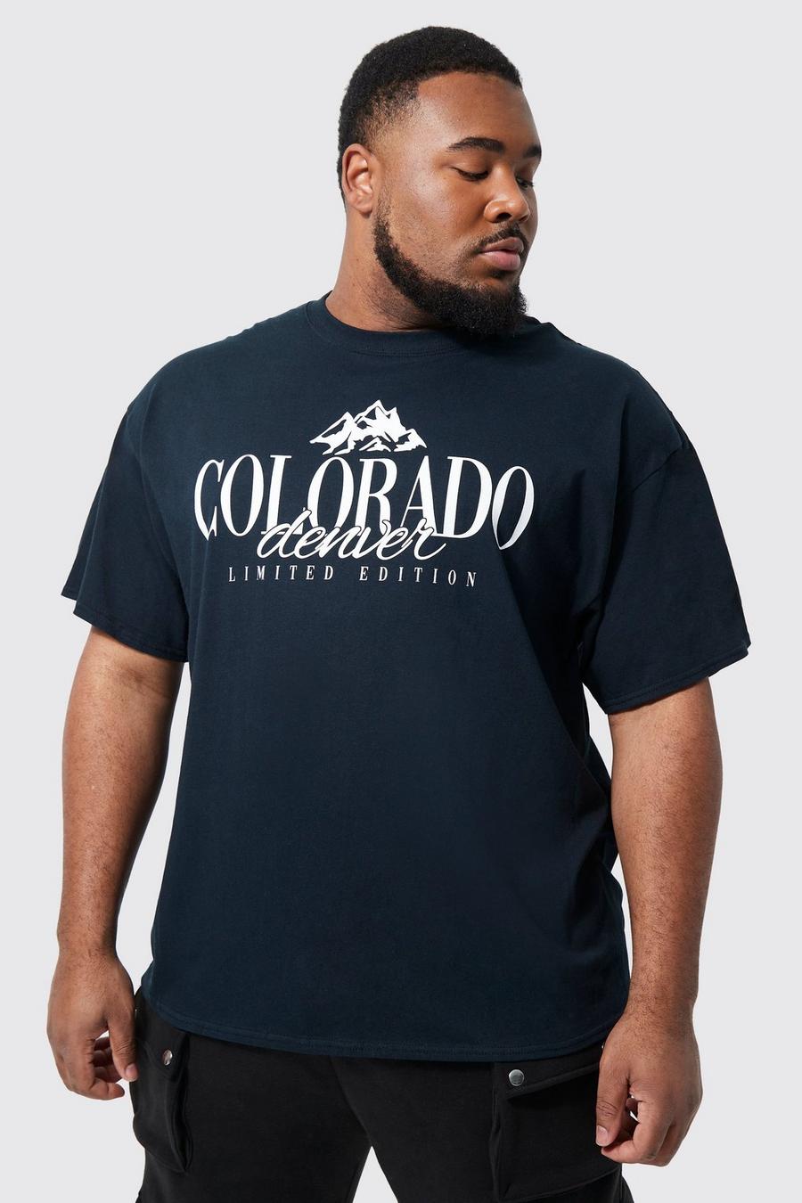Black Plus Colorado City Print T-shirt image number 1