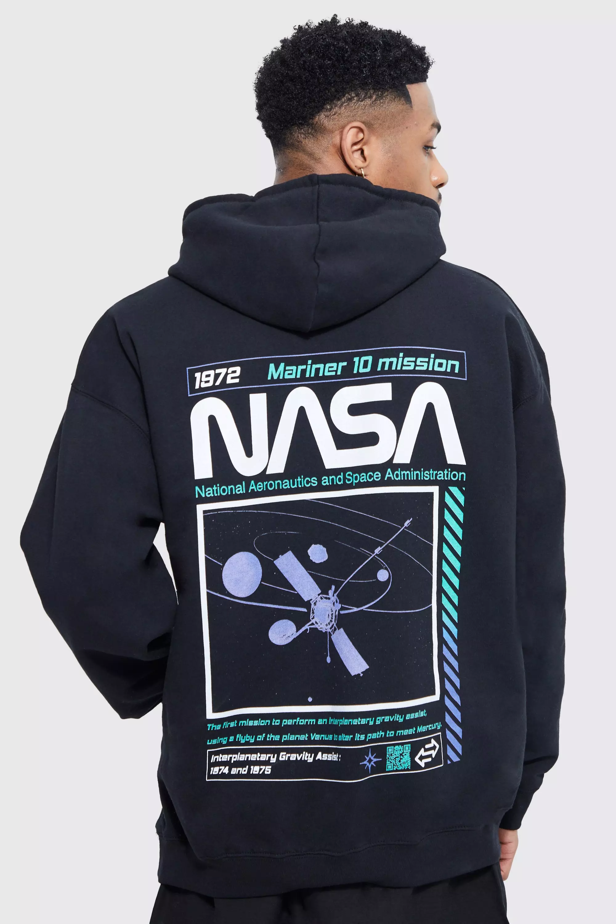 Nasa on sale graphic hoodie