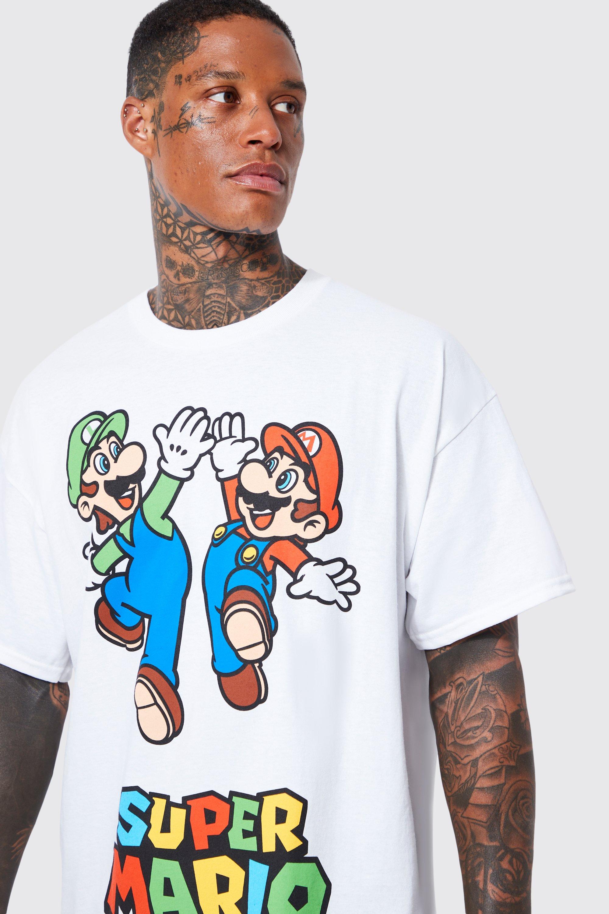 Oversized Super Mario License T shirt