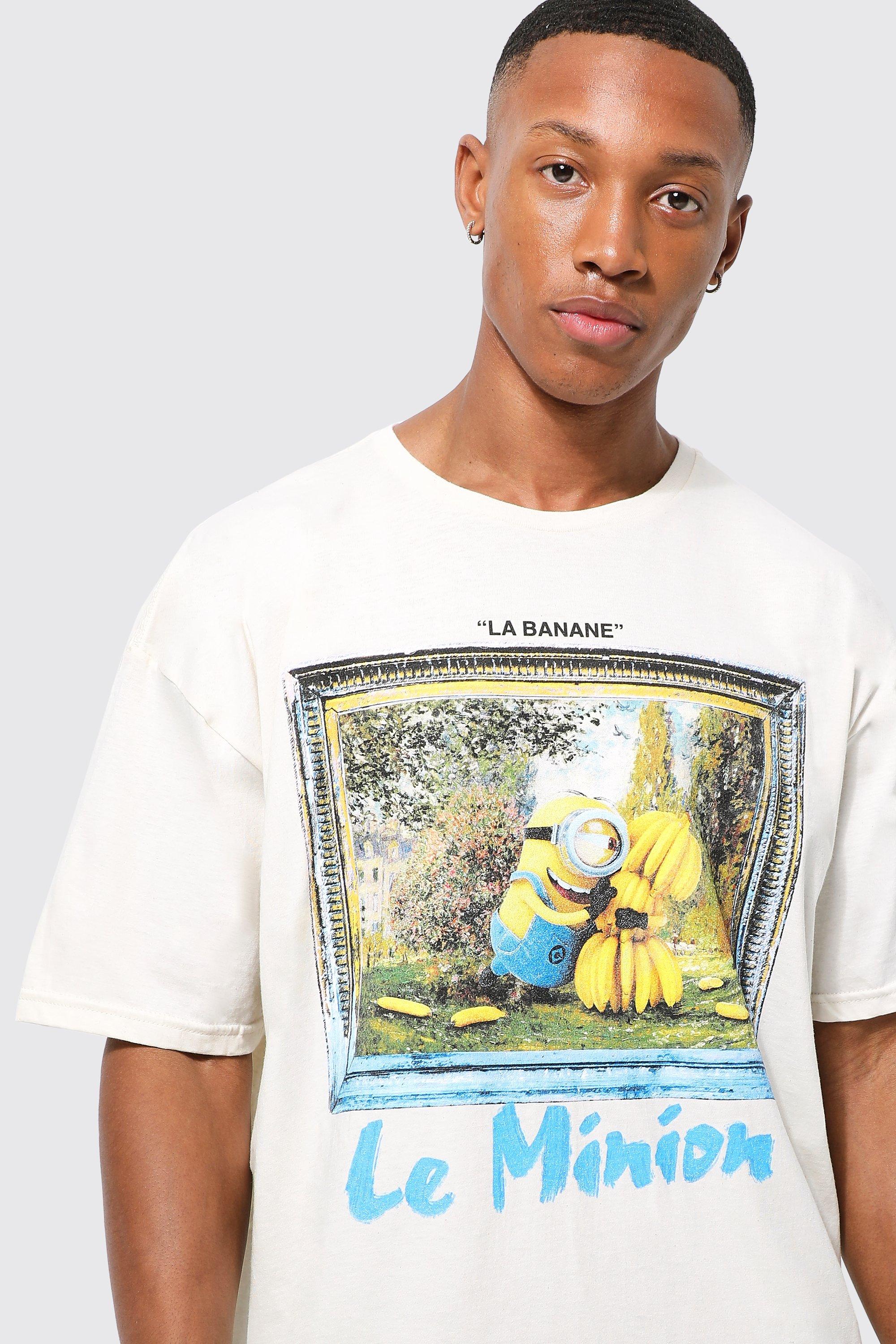 Oversized Minions License T shirt