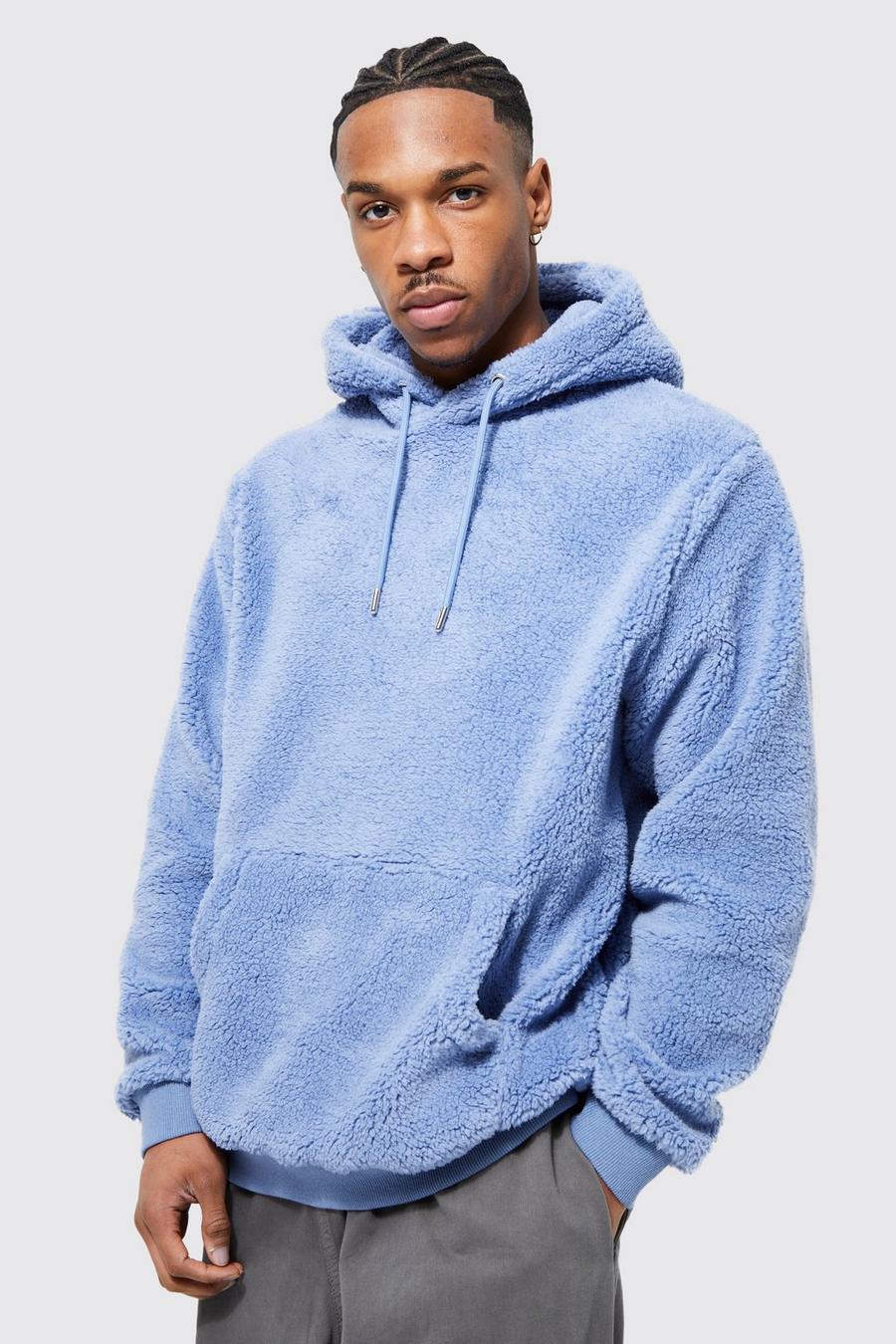 Blue Borg Over The Head Hoodie