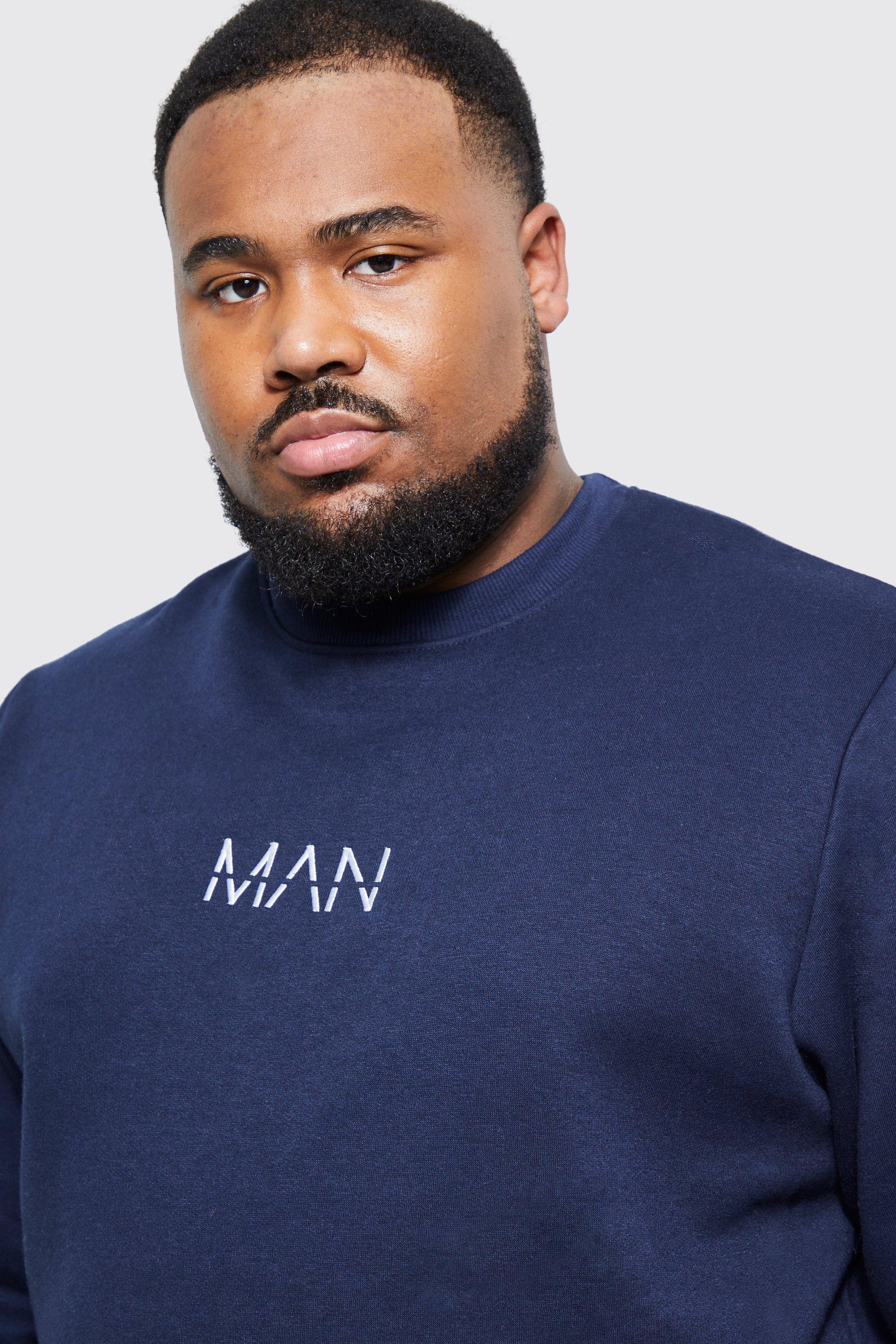 Plus Man Dash Regular Sweater