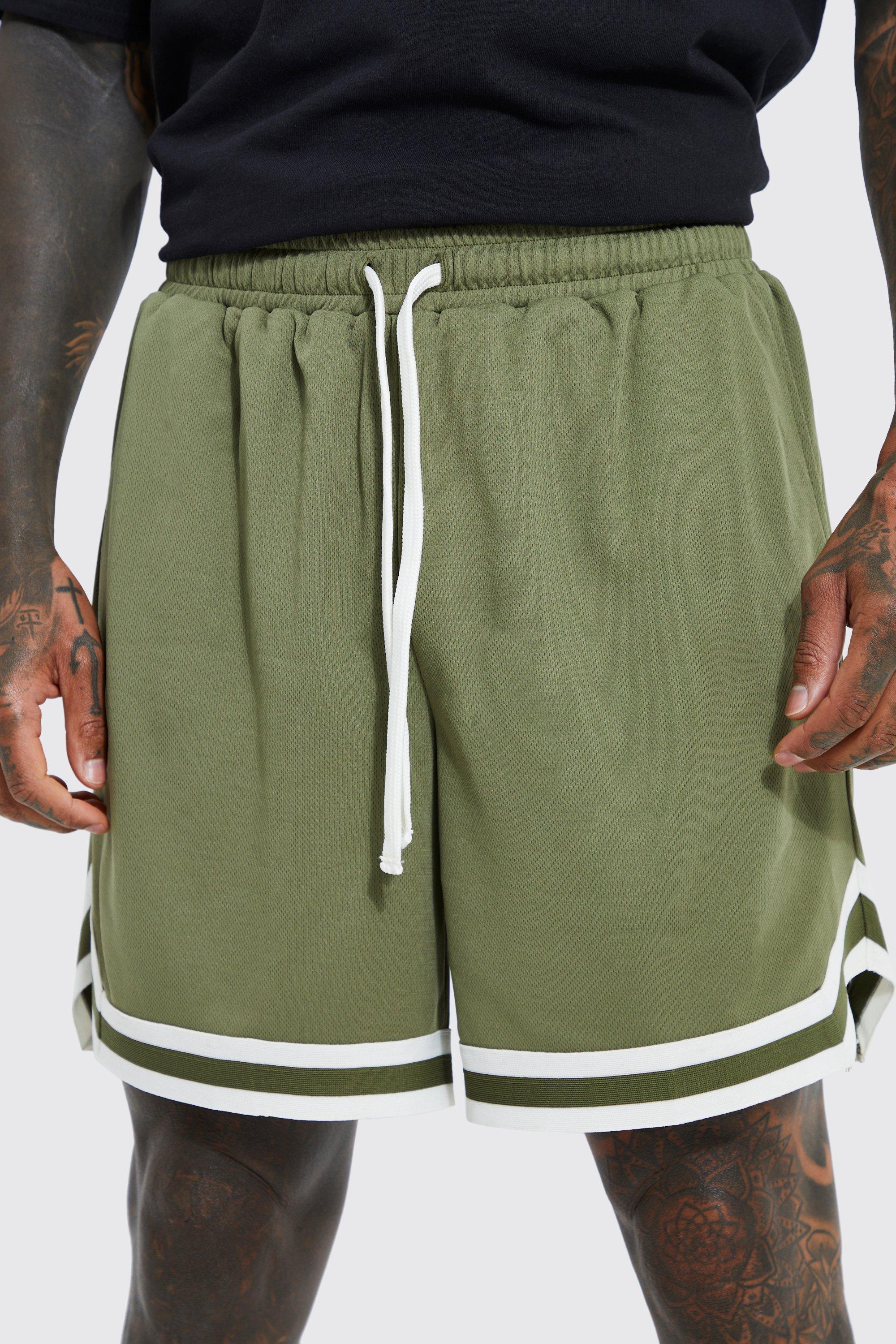 Khaki basketball shorts online