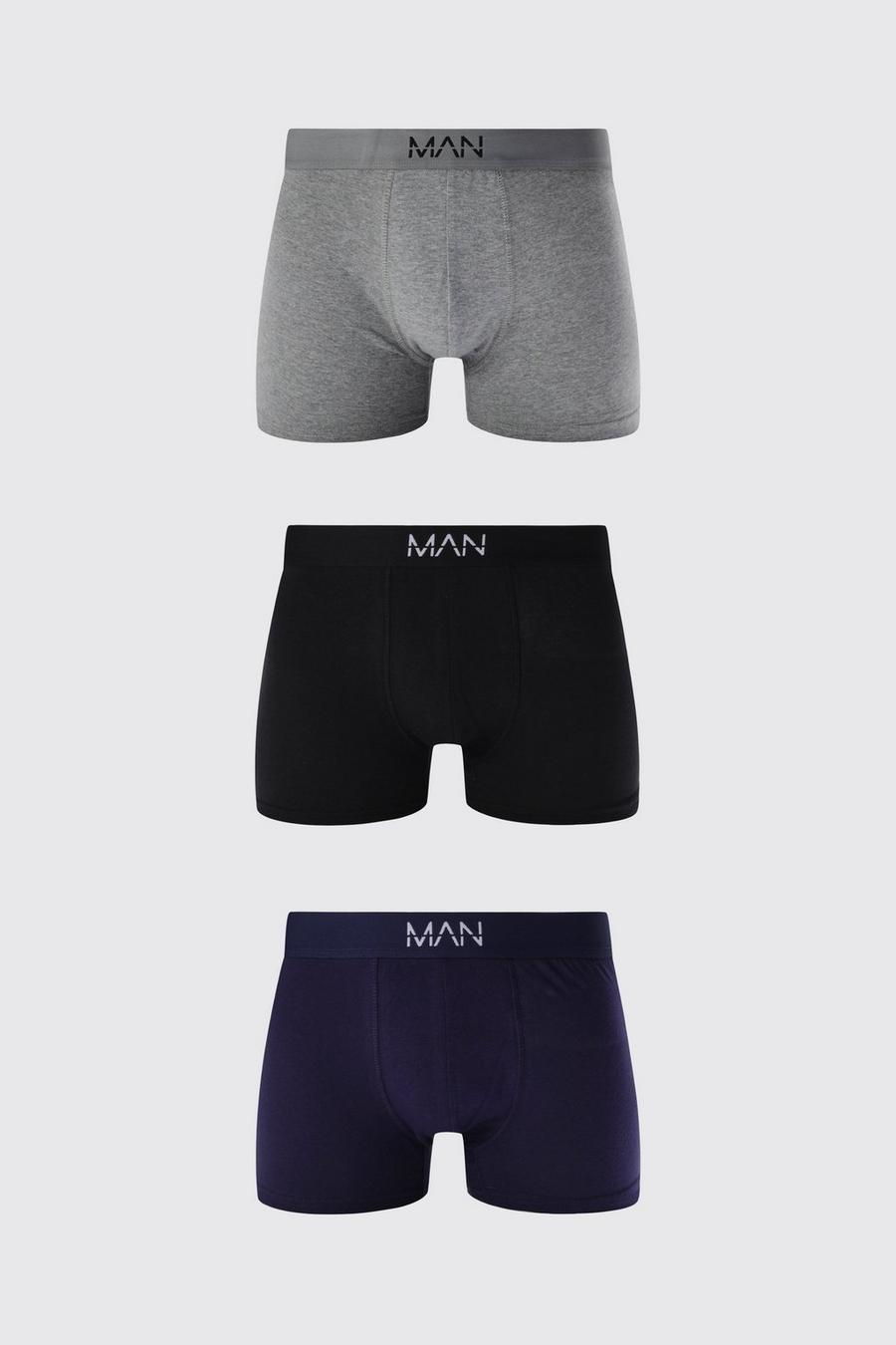 Multi 5 Pack Mixed Colour Man Trunks