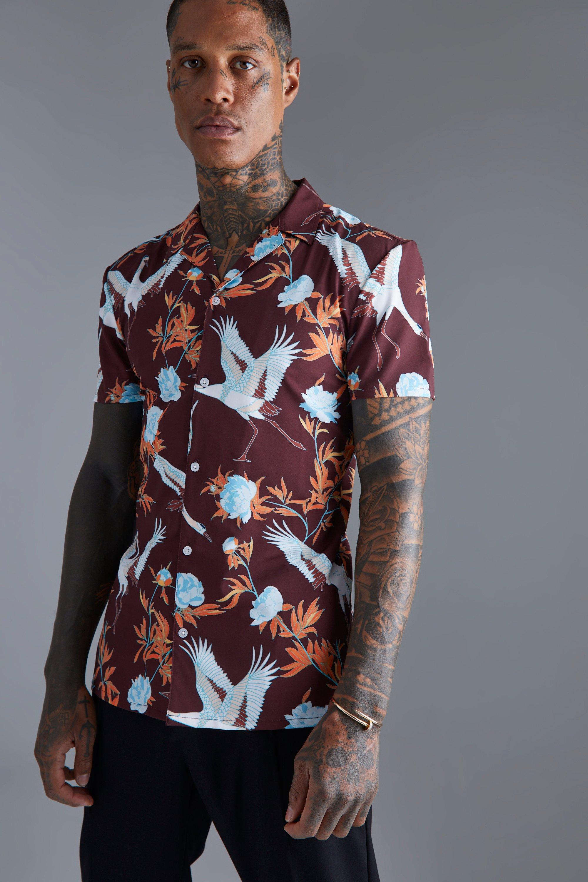 bird shirt button up