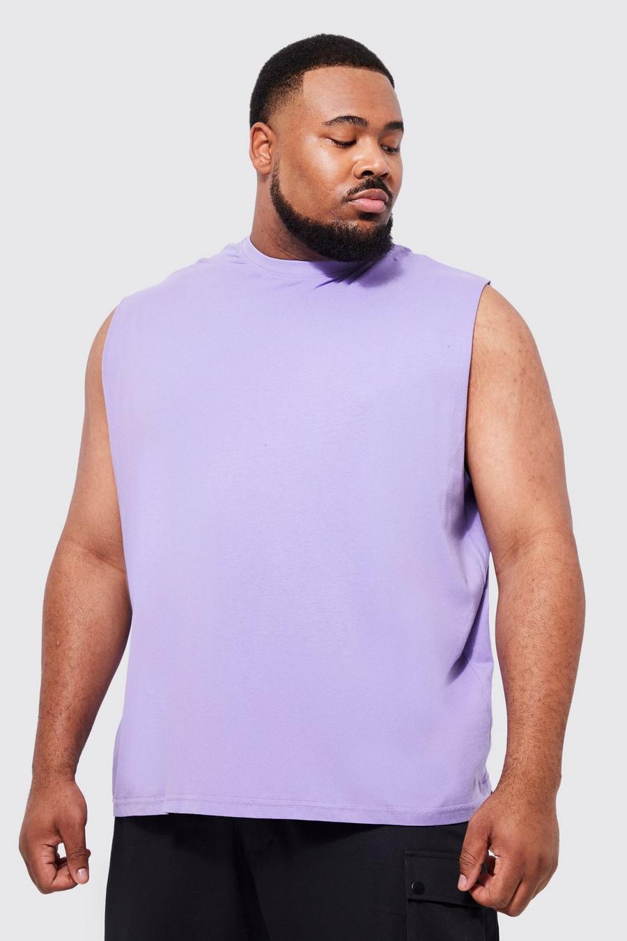 Lilac Plus Oversized Tank  image number 1